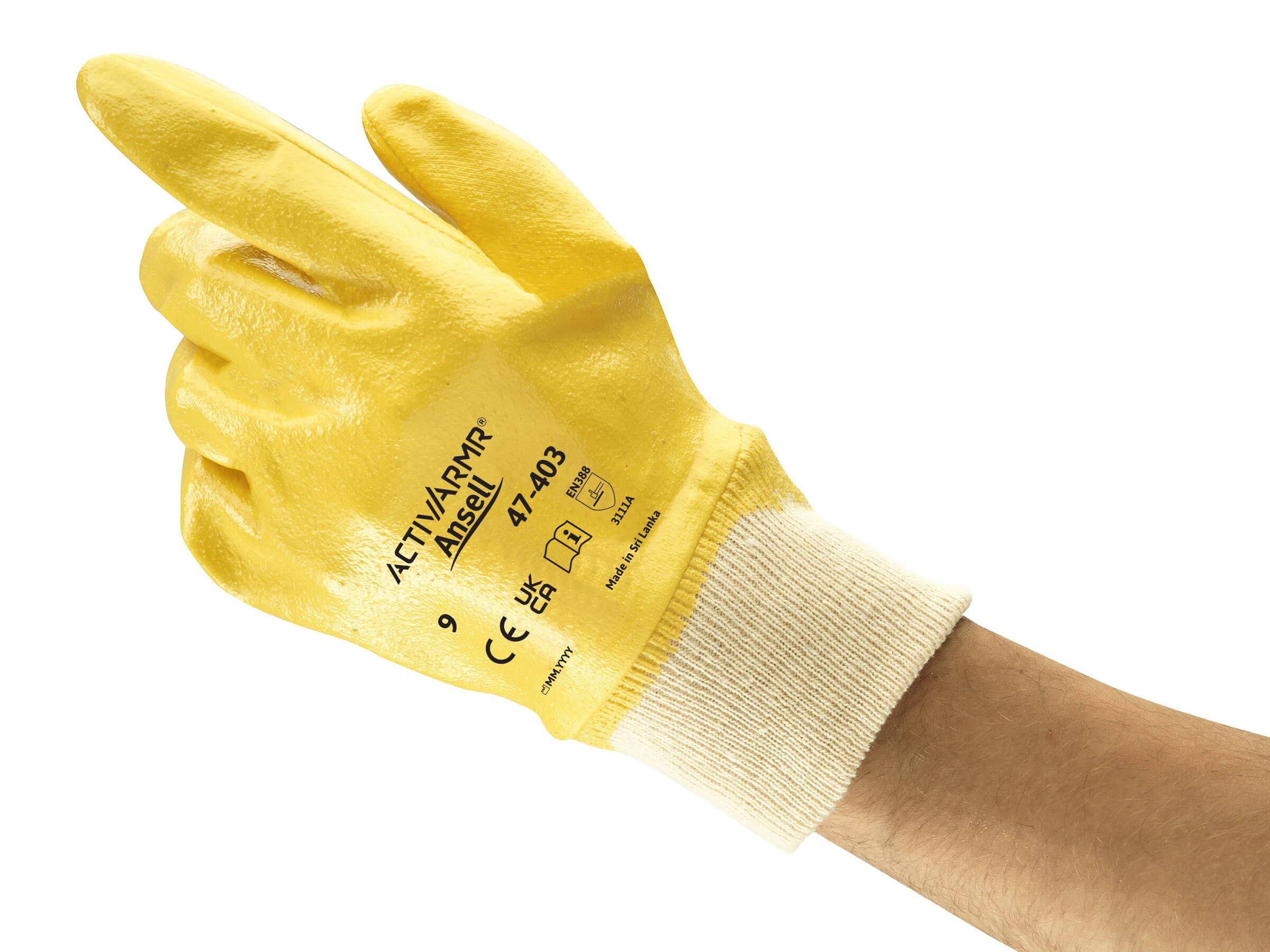 Ansell 47403 Guantes Unisex adulto (Pack de 12)
