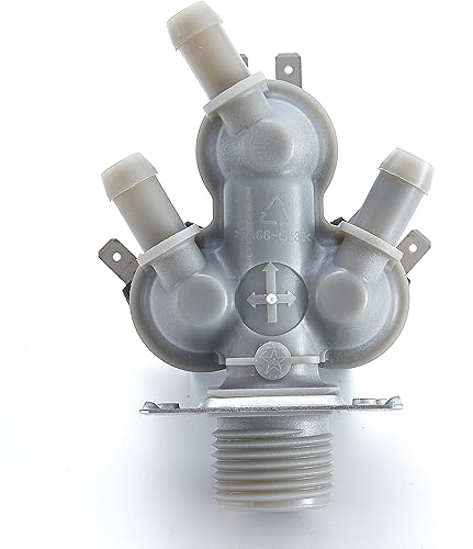 Miniatura 3 de Válvula de entrada de agua fría 5220FR2075L 5221ER1003A para lavadora LG Kenmore que reemplaza a 5220FR2075L 5221ER1003A 5221ER1003C 5221ER1003C