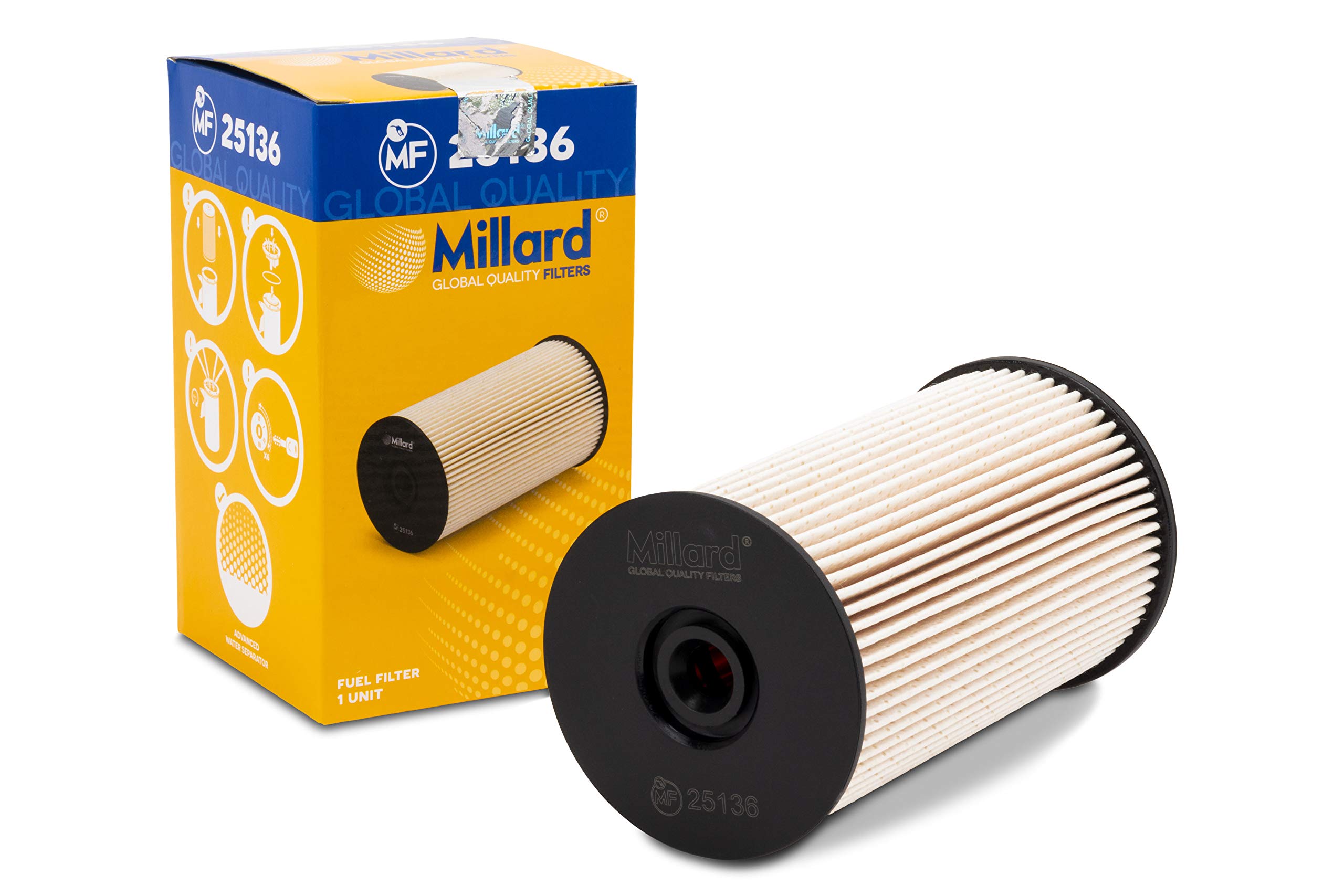 Millard Filters Filtro de Aceite para Coche ML5566 87x78 mm M20x1.5 Spin On Global Quality — view 48