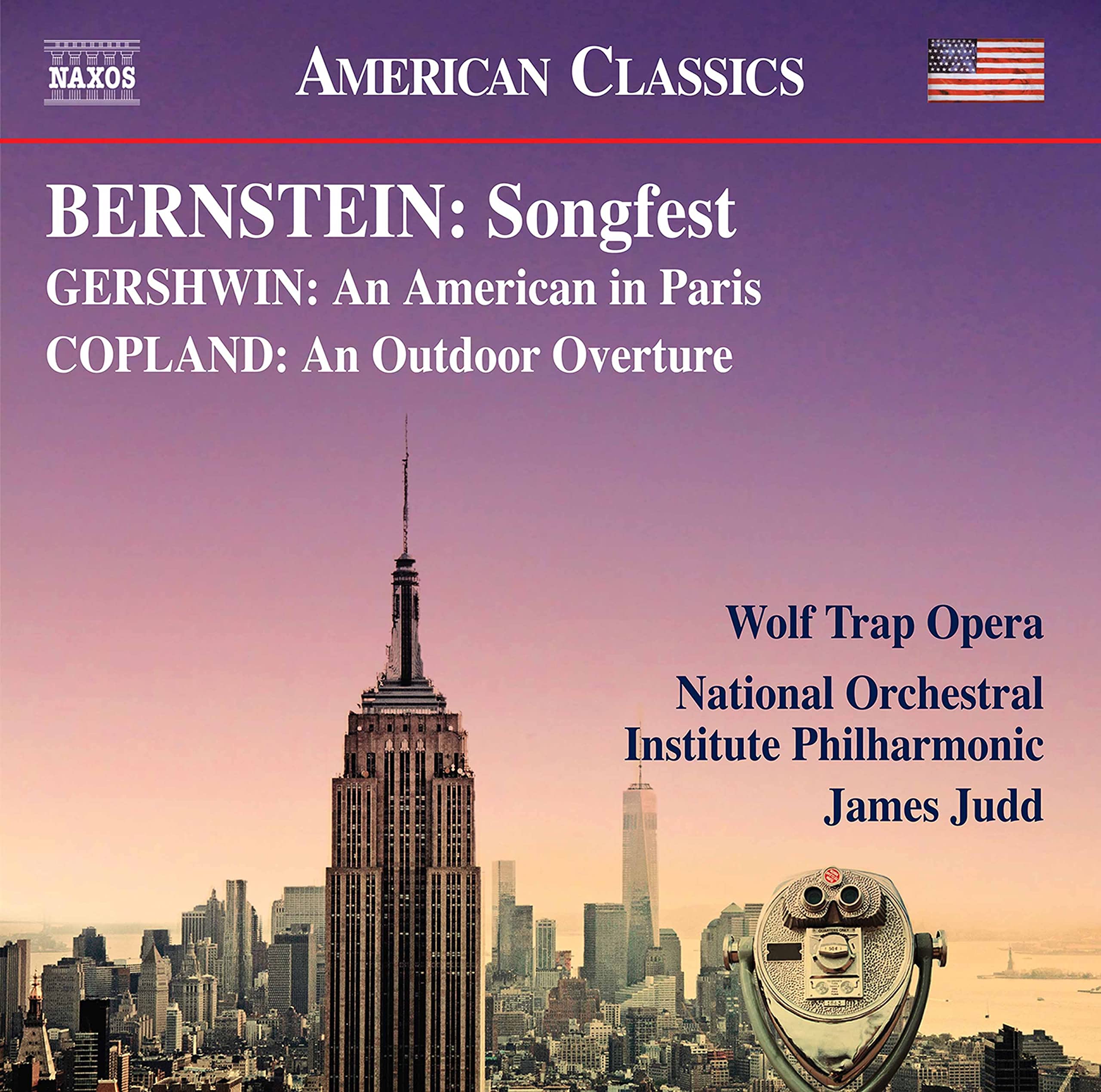Leonard Bernstein: Songfest, George Gershwin: An American in Paris, Aaron Copland: An Outdoor Adventure