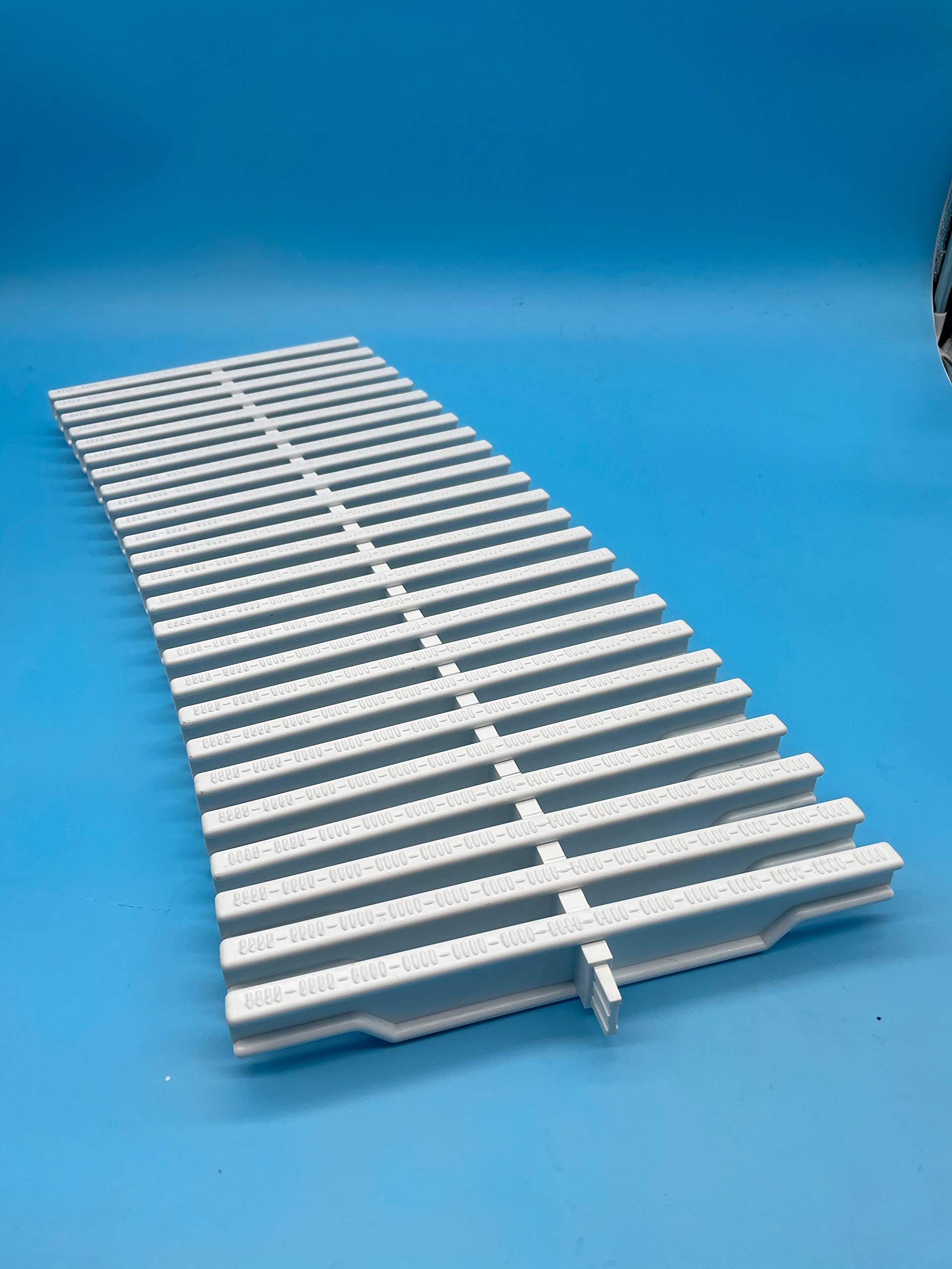 PI Rejilla Biselada 245mm x 22mm Piscina | Rejilla Trasversal Adaptable a Curvas | Medidas Universales | Compatible con Rejillas Astral | PoolIberica (470 Unidades (Aprox: 10 Metro))