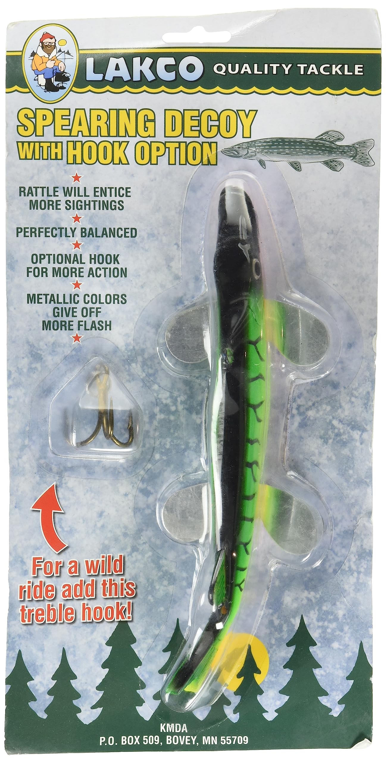 Lakco PNDFIRE 7” Plastic -firetiger Decoy