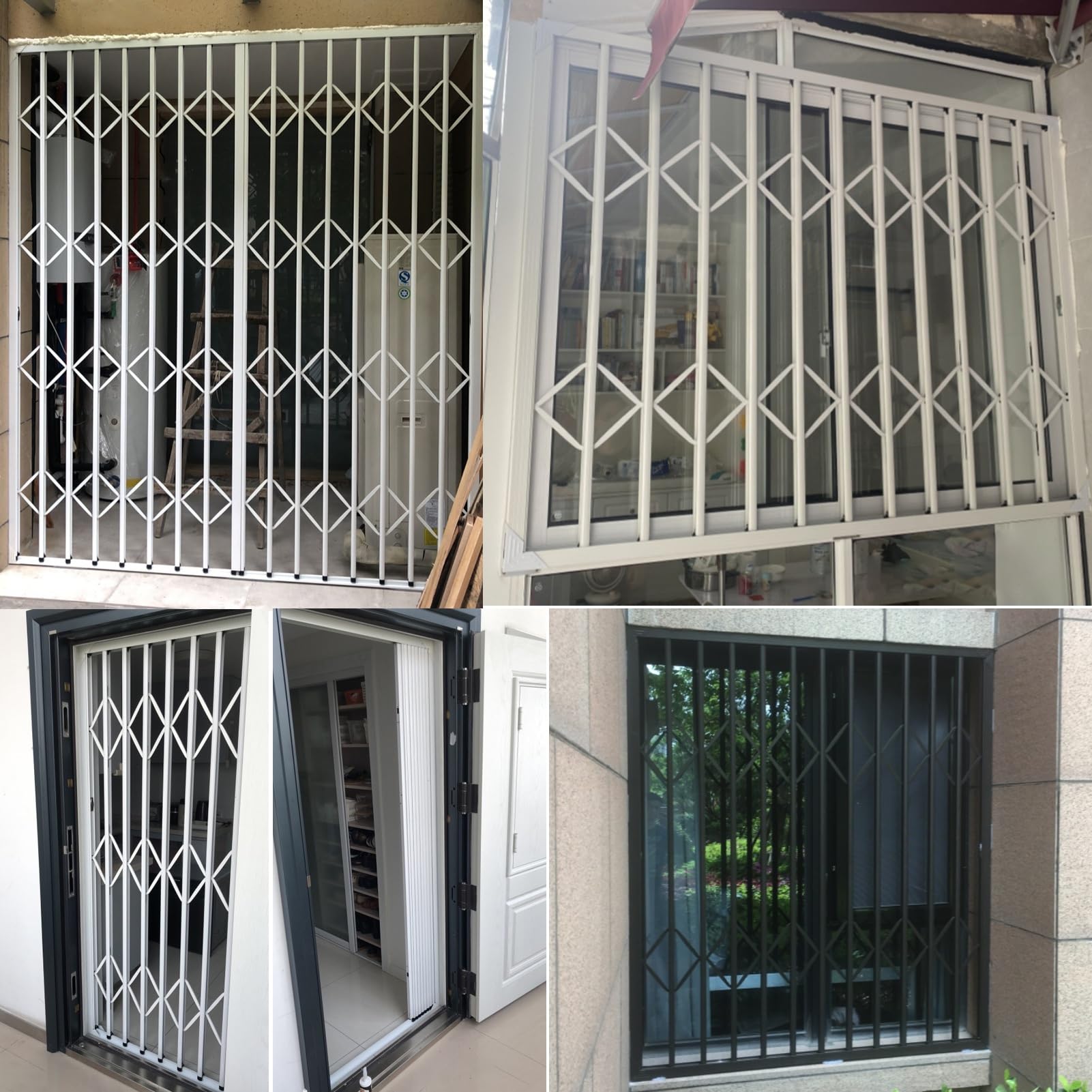 Barras de seguridad para puertas correderas y ventanas, solución de prevención de robo para sótano, loft y cobertizo
