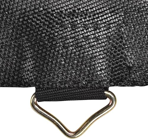 Miniatura 8 de AW Tapete de repuesto para cama elástica con 96 anillos en V compatible con marco de trampolín de 15 pies costura de 8 filas accesorios de trampolín