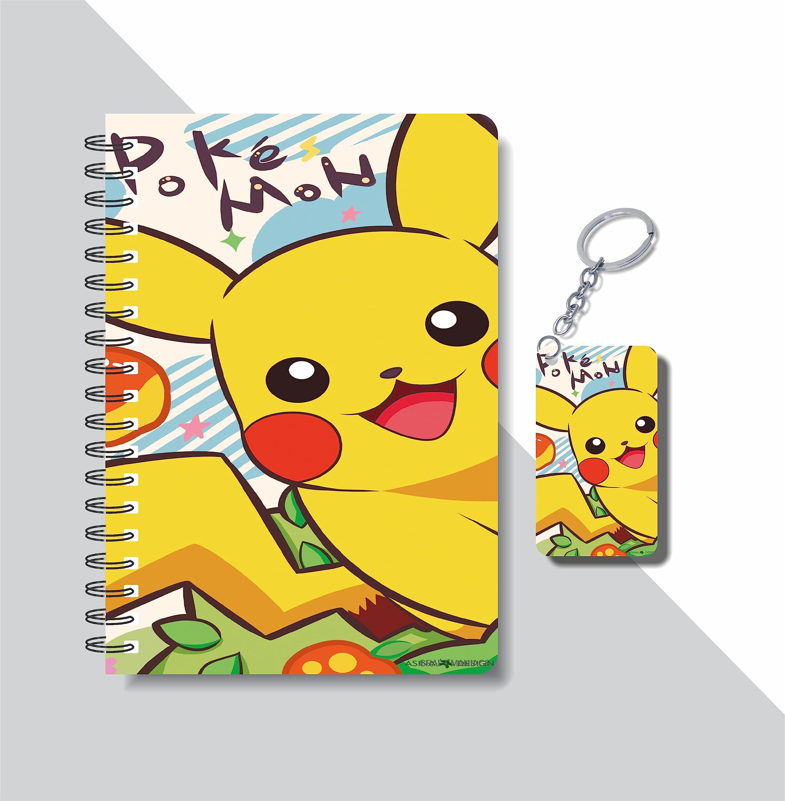 CRAFT MANIACS PIKACHU IN POKEMON WORLD ROUND CORNER PRINTED A5 160