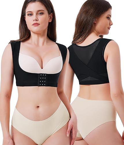 URSEXYLY Soporte superior de espalda para mujer, corrector de postura transpirable, soporte de postura, enderezador de espalda, alivio del dolor