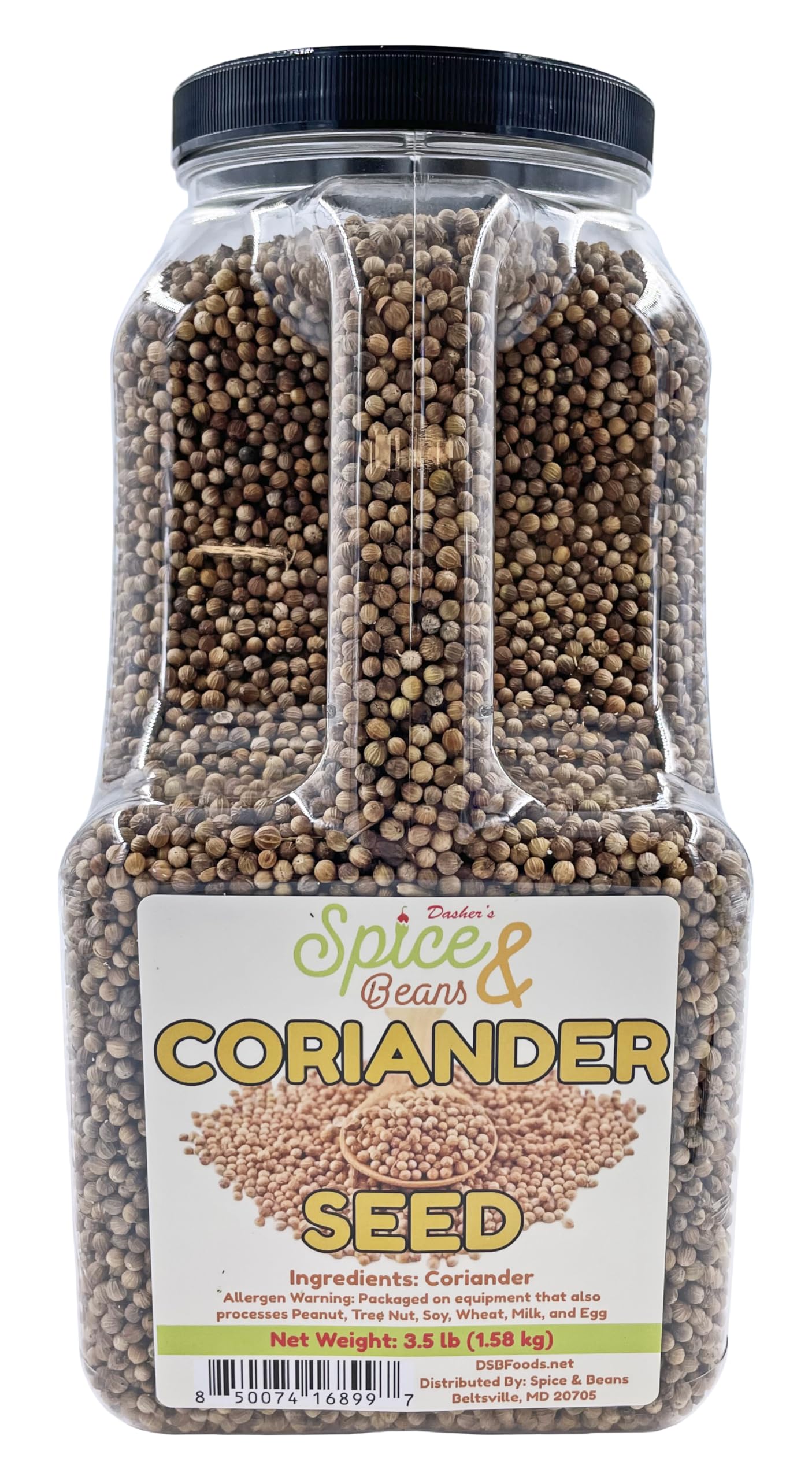 Dasher's Whole Coriander Seed