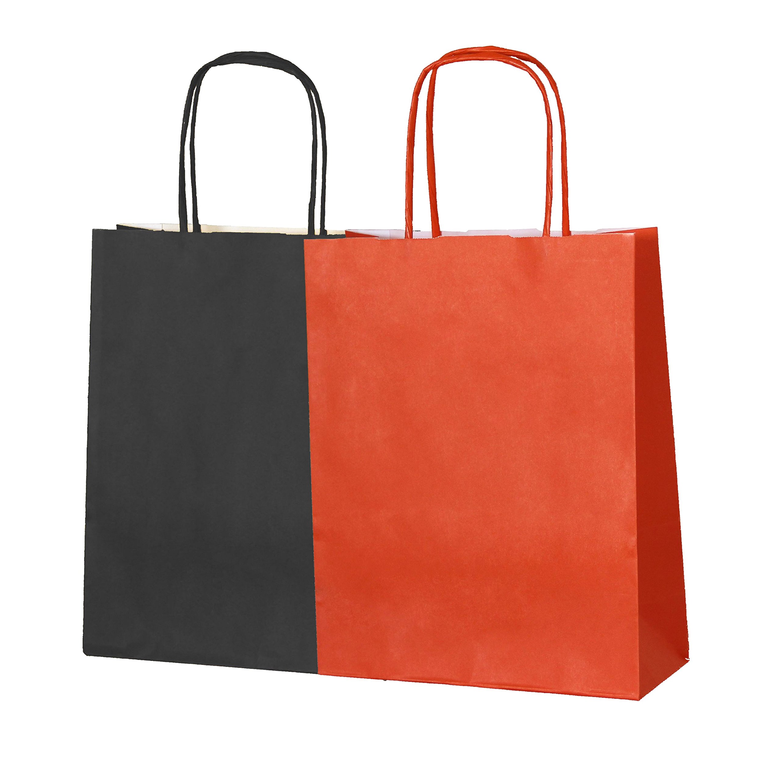 Thepaperbagstore 20 Halloween Small Paper Bags with Twist Handles 18x22x8cm — image 1