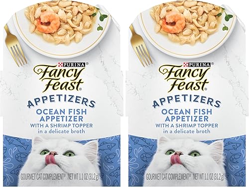 Miniatura 9 de Purina Fancy Feast Aperitivos Lamibles Sin Granos Complemento de Comida Húmeda para Gatos Aperitivo de Pescado Oceánico con Complemento de Comida
