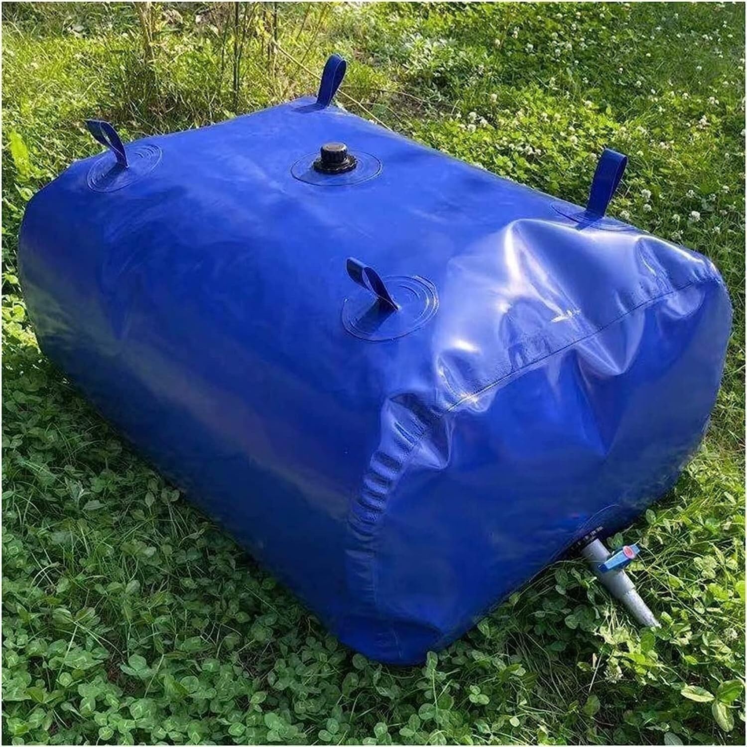 Depósito de agua flexible Bolsas grandes for almacenar agua con grifo, plegables, gruesas, for jardín, portátiles, for extinción de incendios, construcción y tráfico Pre-loading bag for bridges