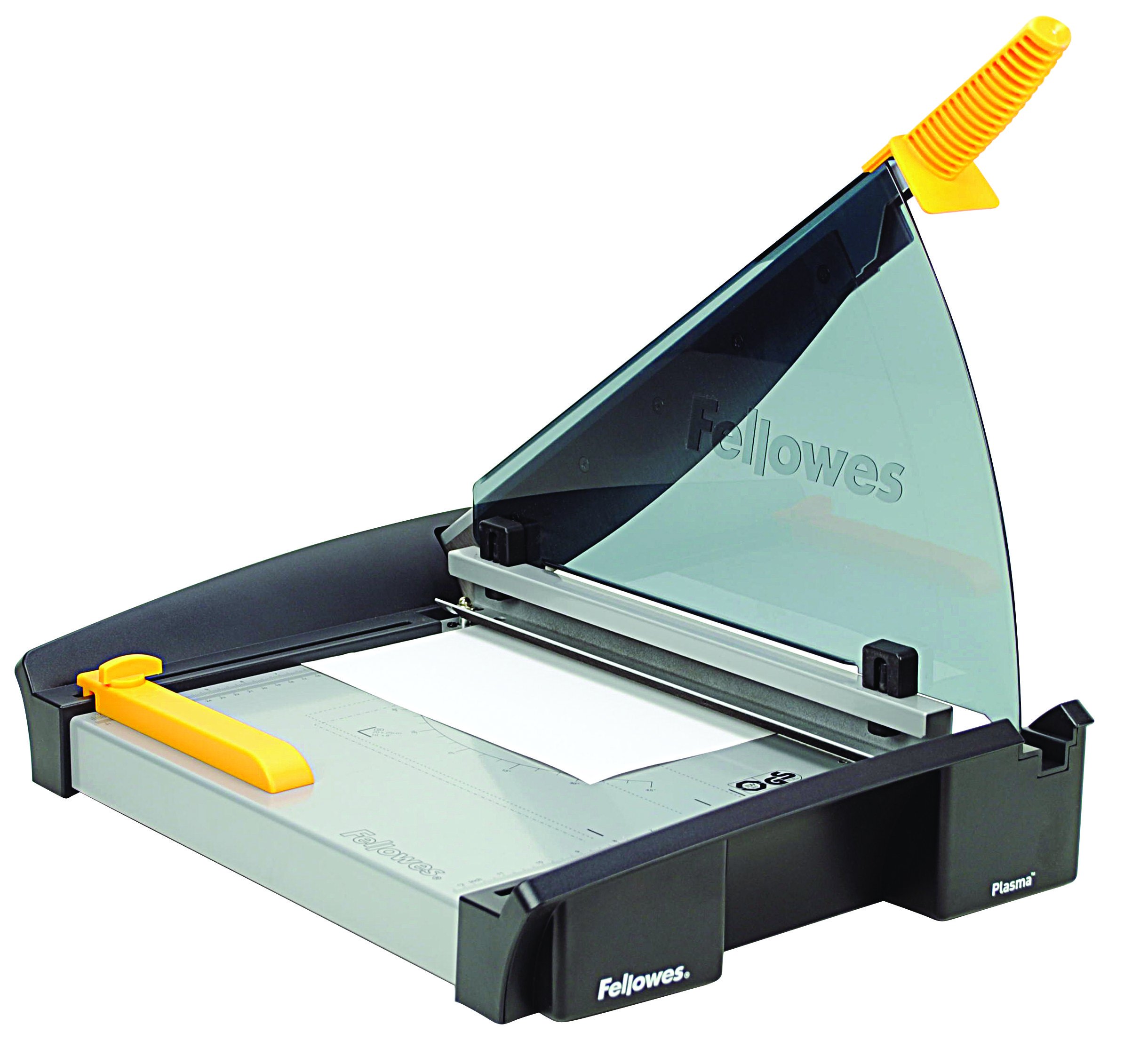 Fellowes 5411001 Maszyna do Cięcia z Dźwignią, Plazma A4, Czarna/Metaliczna
