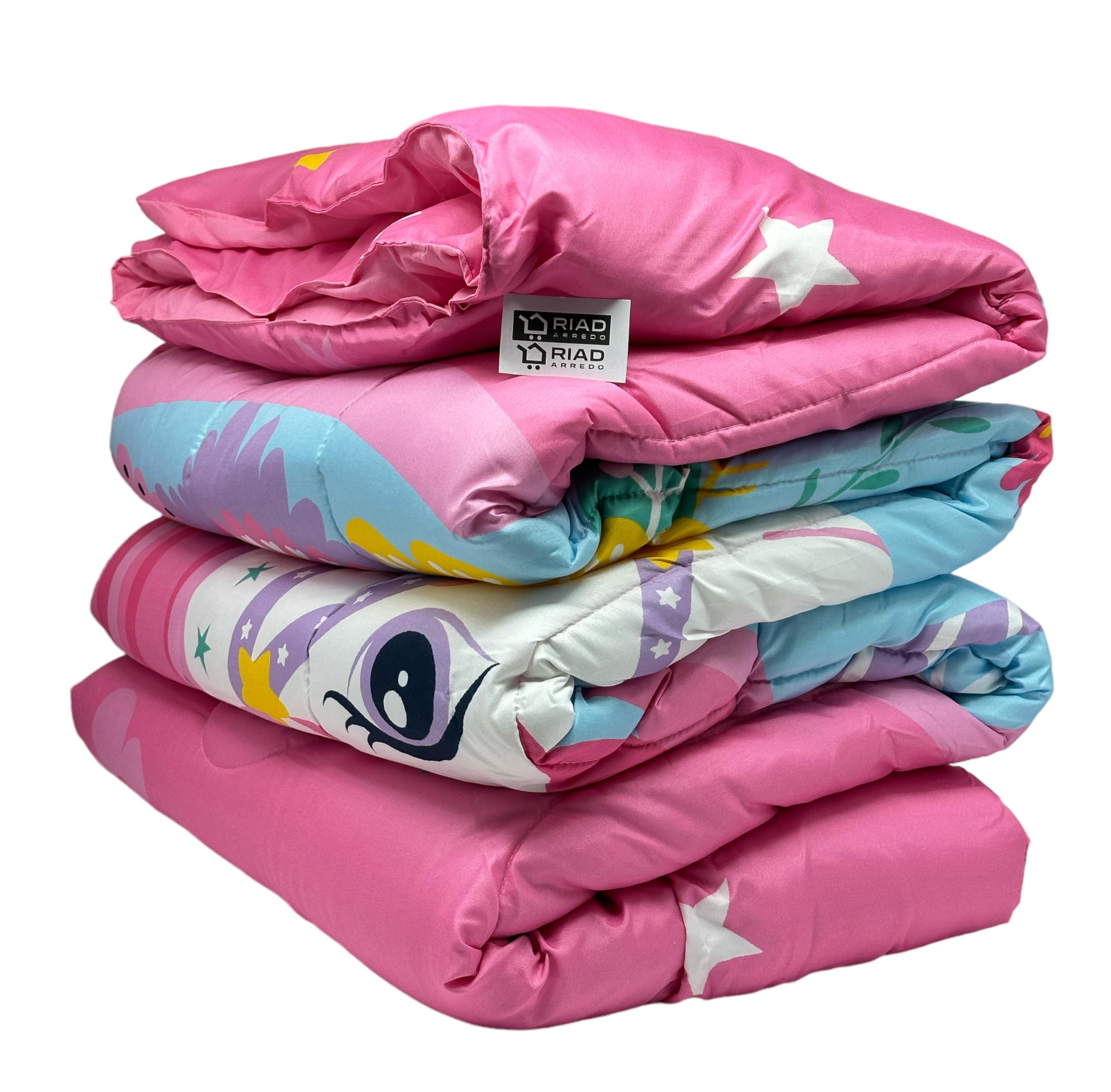 Riad Arredo Disney Marvel Couette d'hiver pour lit simple en microfibre douce – Couette hypoallergénique pour enfants, chaude et moelleuse