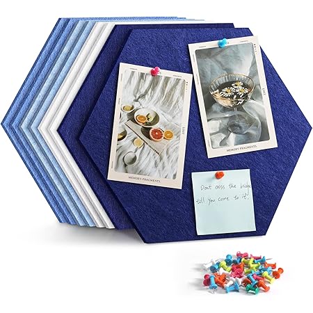 120x90cm Filz Pinnwand Selbstklebend - Große Memowand Mit 60 Nadeln