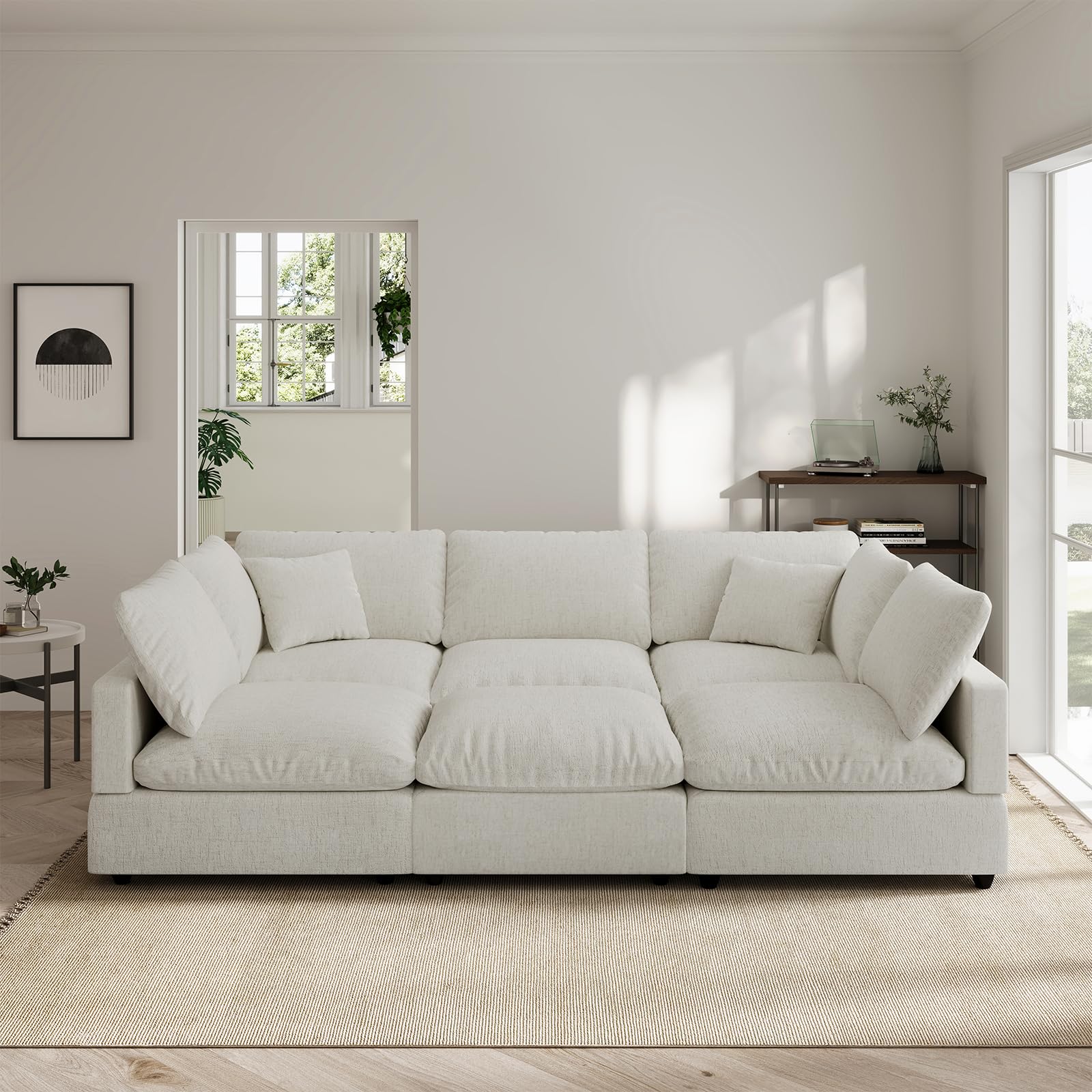 Gtilzria Cloud Couch Sectional Sleeper Sofa