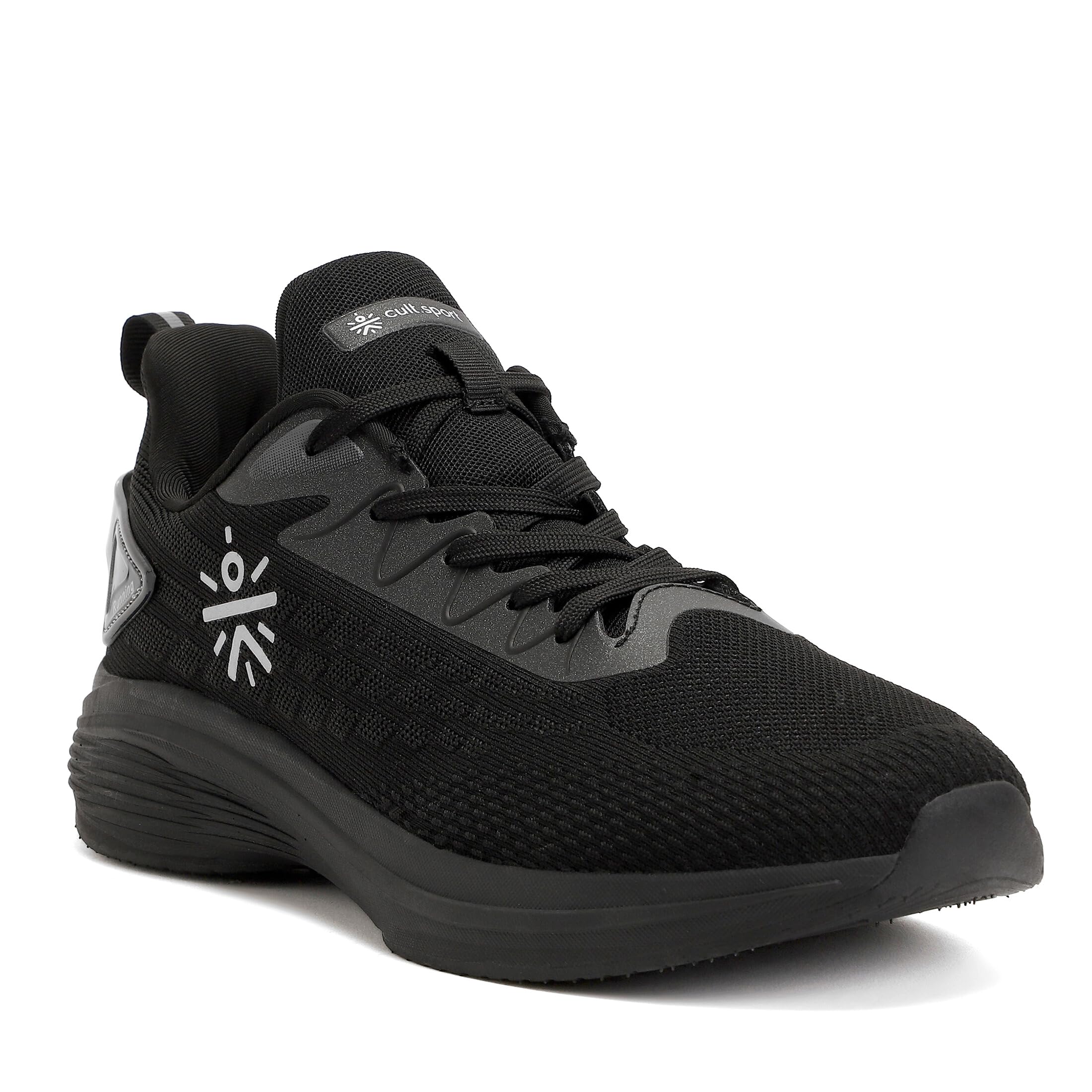 CULTSPORT Active Men Running Shoes | Lightweight | Breathable | Enhanced Cushioning | Enhanced Grip (CS702262UK6_Black_UK6) (B0C9MLTWHQ) Amazon Price History, Amazon Price Tracker