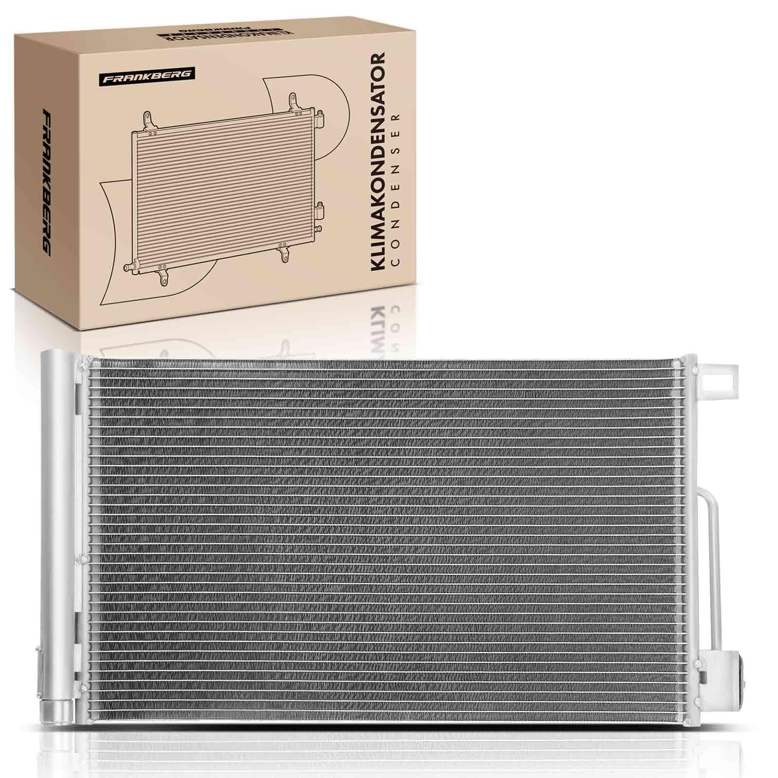 Frankberg Radiatore climatizzatore Condensatore climatizzatore Compatibile con Corsa D S07 1.2L Corsa D S07 1.0L Corsa D S07 1.4L Punto Evo 199 1.2L Adam M13 1.4L Replace# 94973