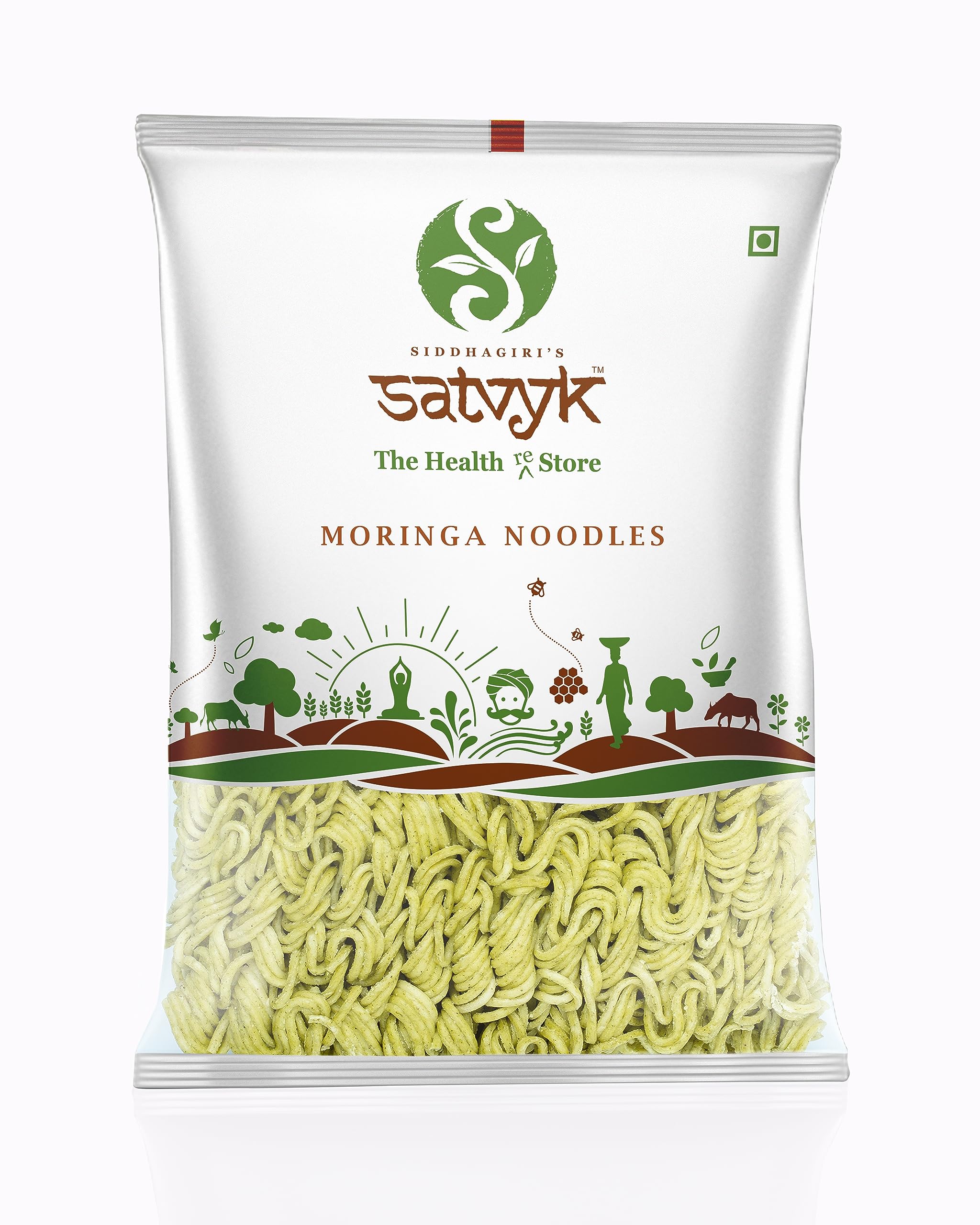 S Siddhagiri's SATVYK THE HEALTH re STORE Moringa Noodles 175gm
