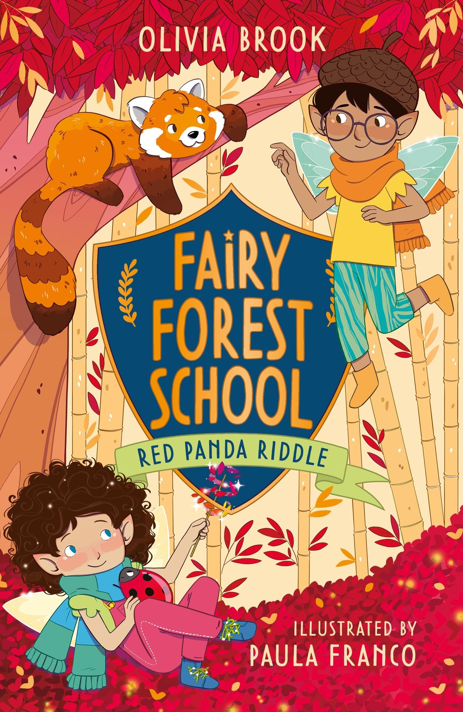 Fairy Forest School: Red Panda Riddle Book 5 by Olivia Brook (Paperback Book)