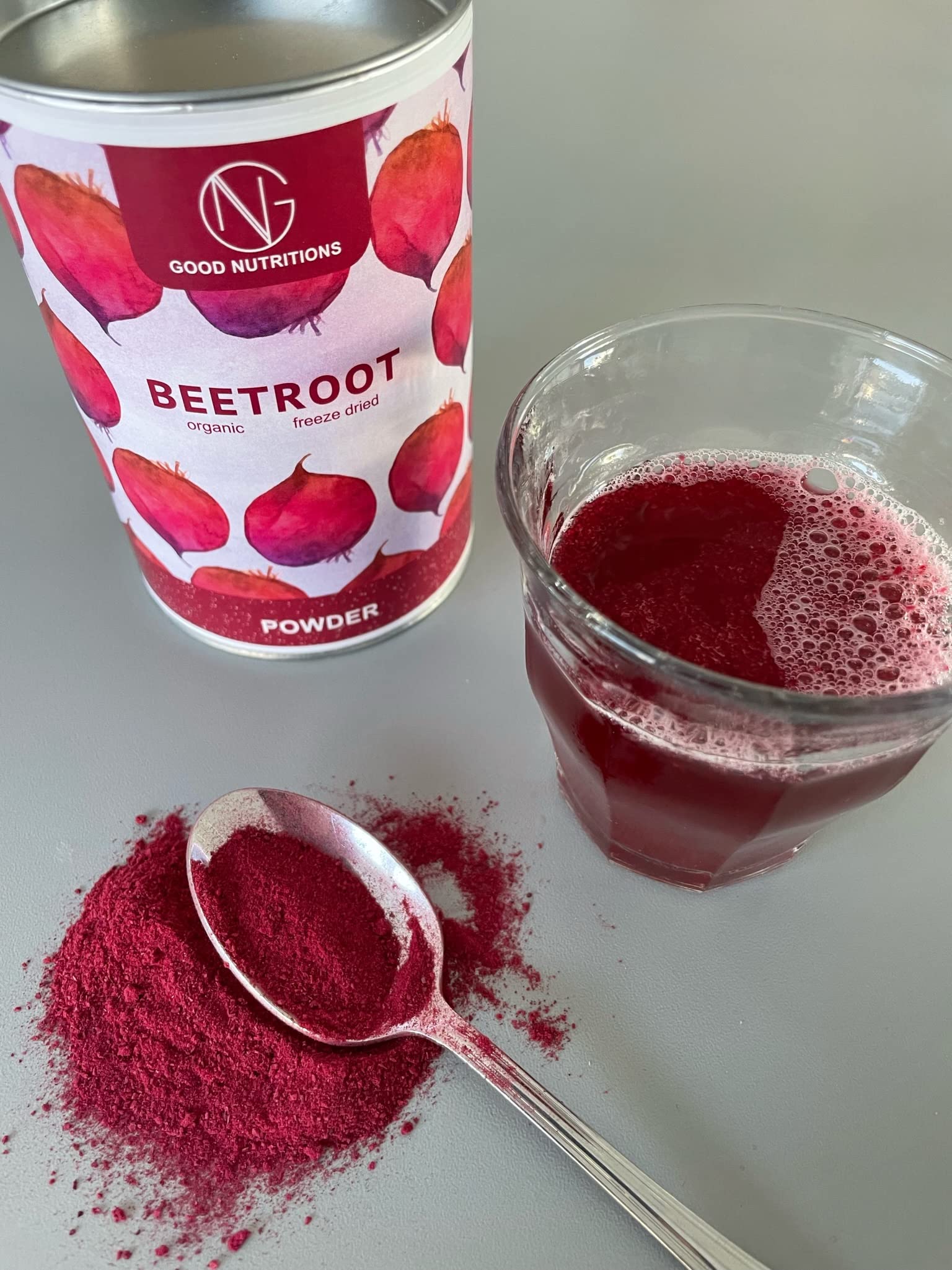 Poudre de betterave – Betterave lyophilisée bio |bio organique| betteraves lyophilisées | 100% fruits |sans additifs + nombreux ingrédients| 100g