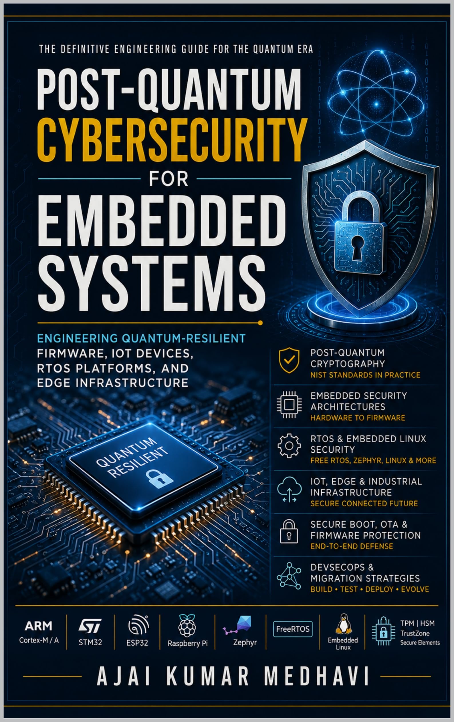 Post-Quantum Cybersecurity for Embedded Systems: Engineering Quantum-Resilient Firmware, RTOS Platforms, IoT Devices, and Edge Infrastructure (English Edition)