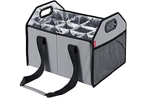 Collapsible Bottle Wine Carrier Case 12 Bottle Storage Box