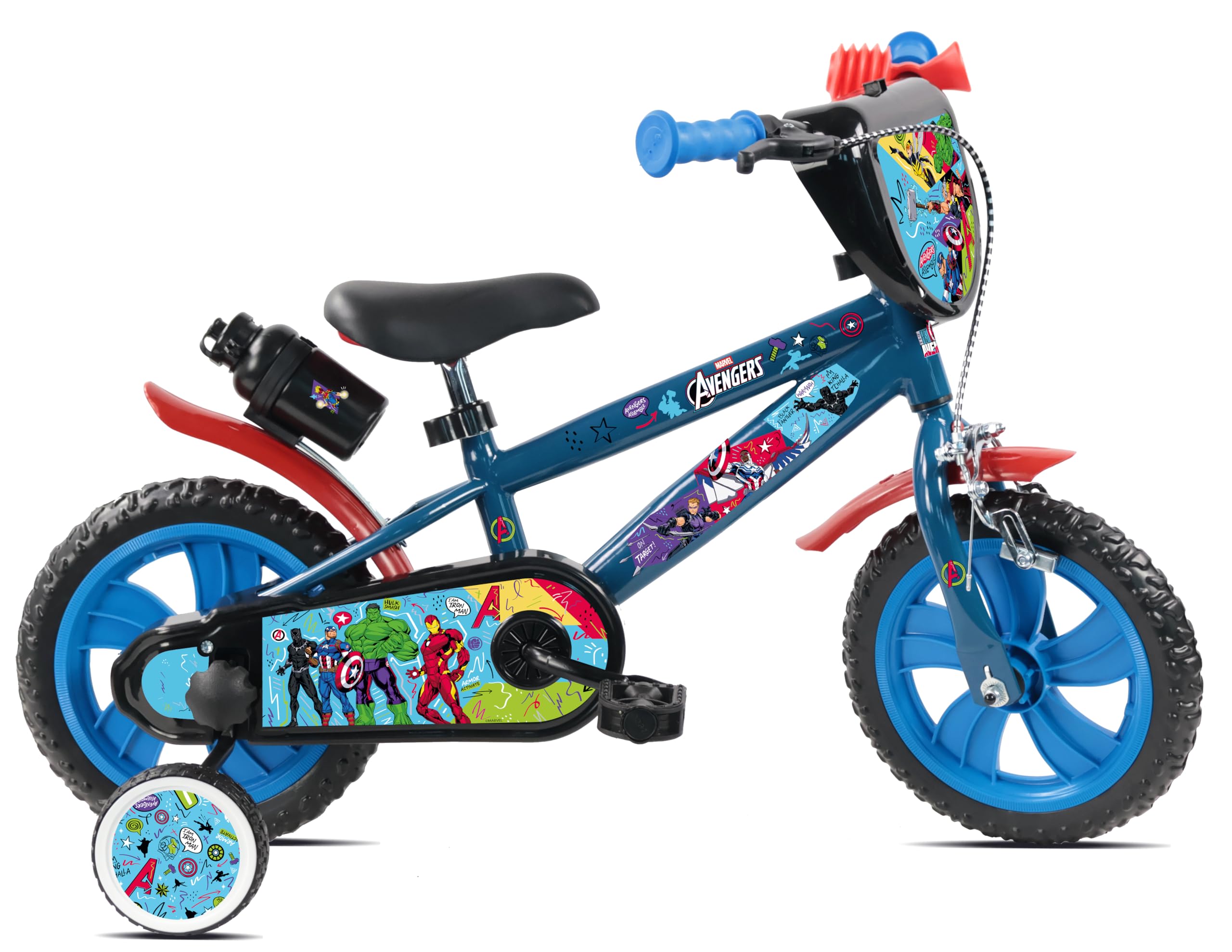 Denver Marvel Avengers 12" Children's Bicycle With Training Wheels from B&Q