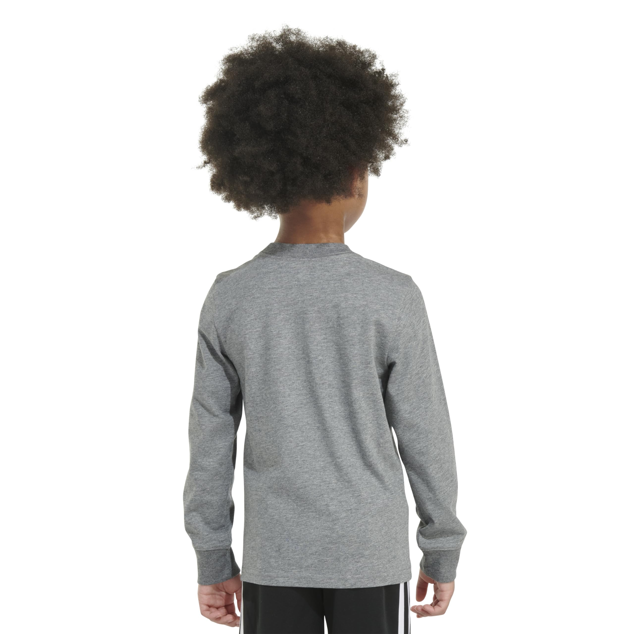 adidas Sport Vibes Heather Jungen Langarmshirt