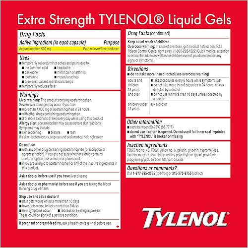 Miniatura 11 de ES TYLENOL Gel Líquido 18