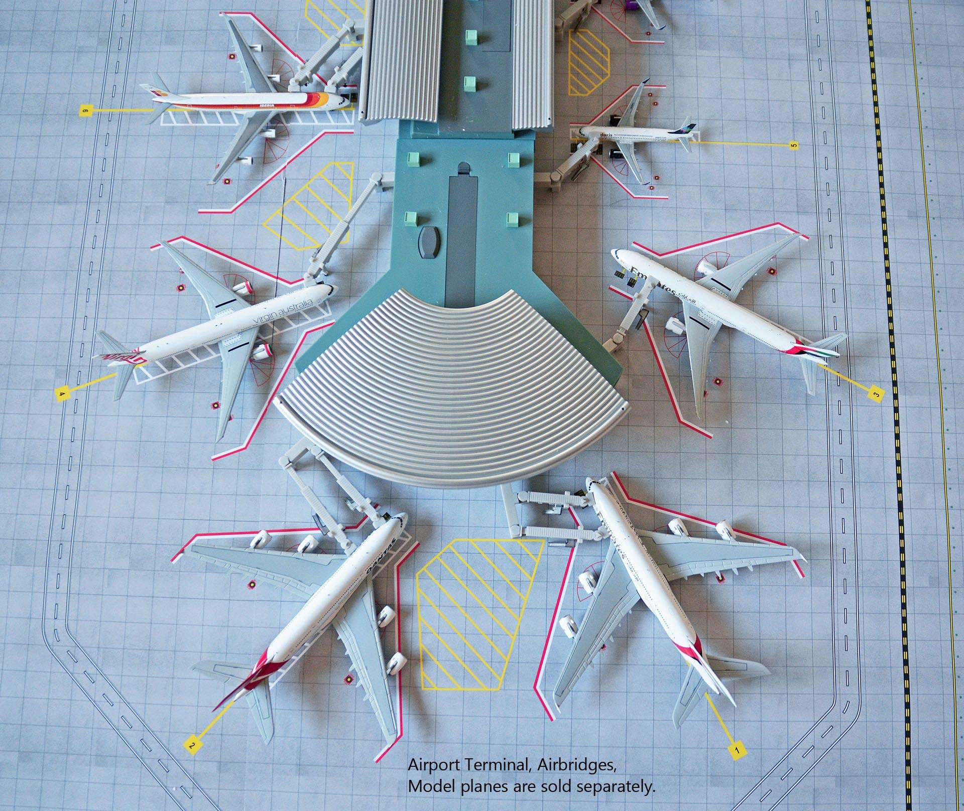 Gemini Jets GJAPS008 1/400 conjunto de tapete de aeroporto para
