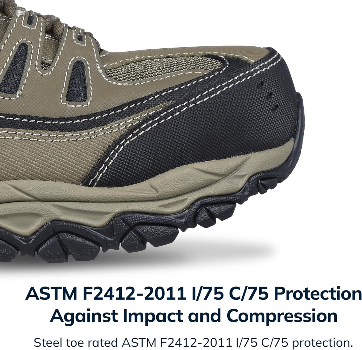 Skechers Men's Cankton Steel Toe Safety Shoes - Image 2