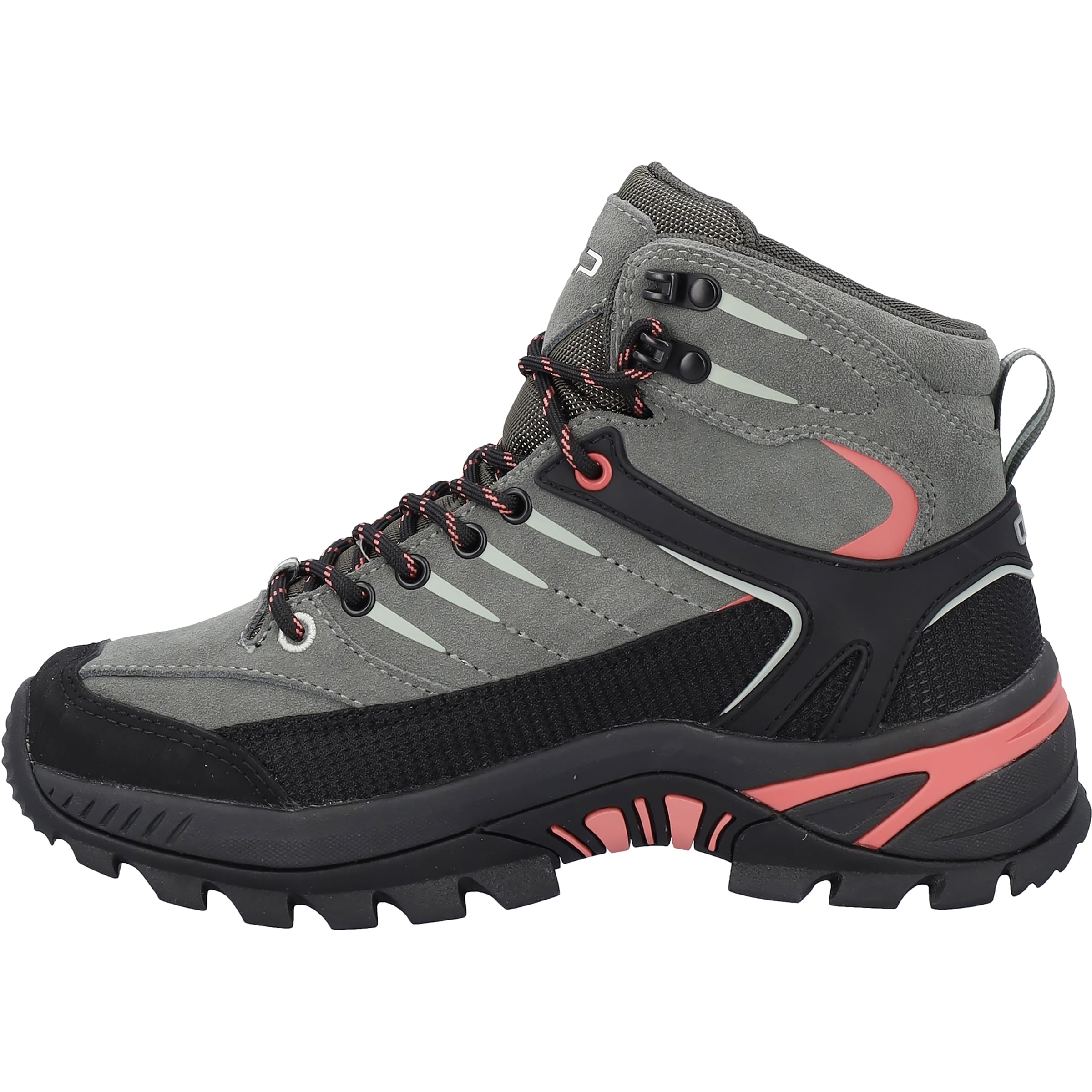 CMP Donna Rigel 2.0 Mid WP Scarpe, Avocado-Coral, 37