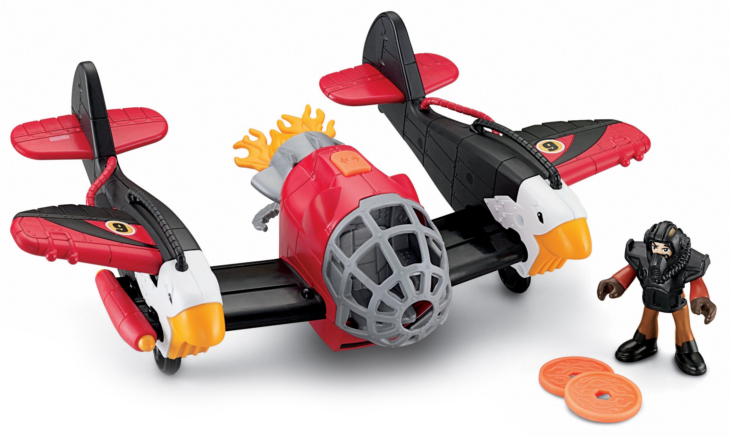 Fisher-Price Imaginext Sky Racers Twin Eagle