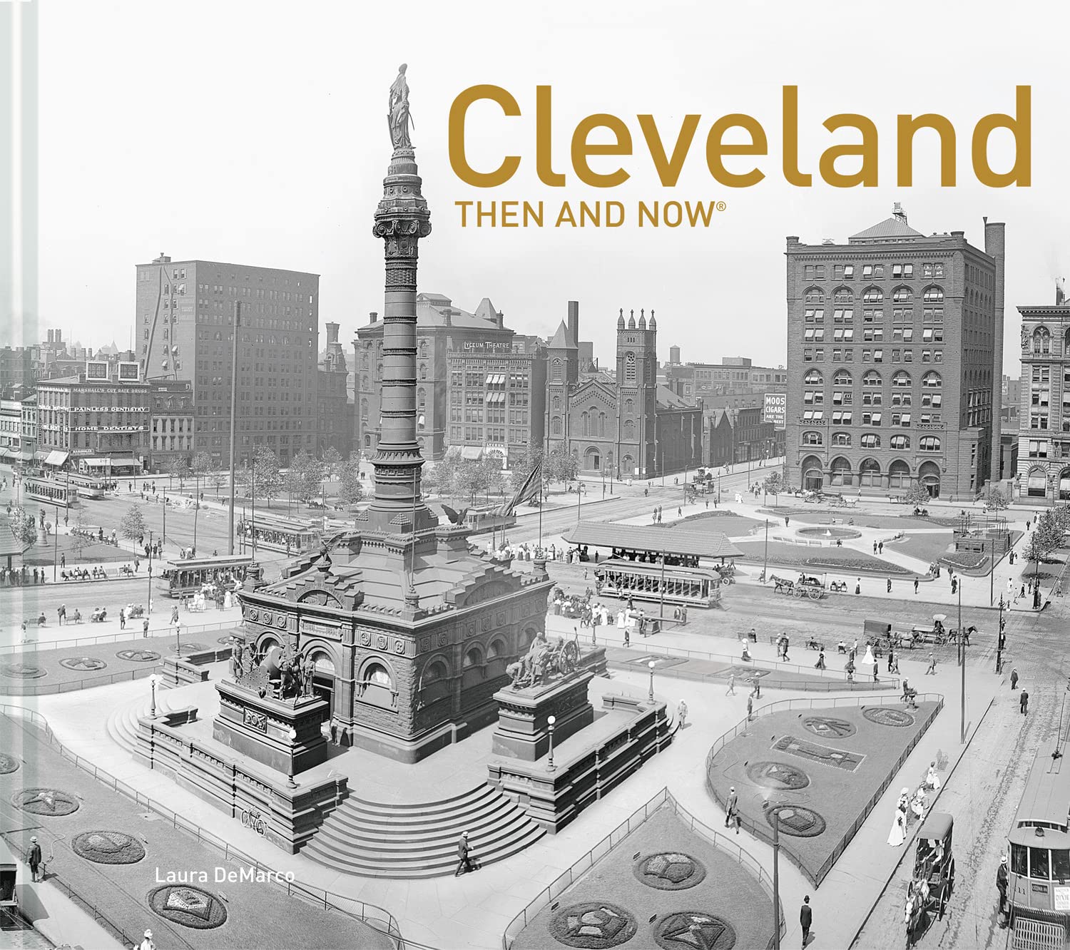 Cleveland Then and Now Livre Photographie Historique États-Unis