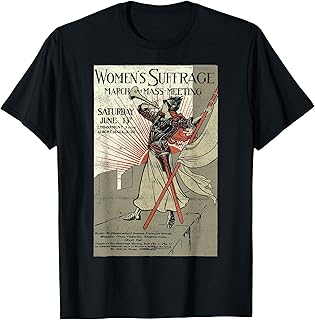 19th Amendment Women's Right Vote 100 Years Suffrage Vintage T-Shirt