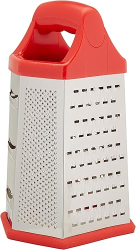 6en 1(Acero Inoxidable, 6Sided Shredder rallador de queso