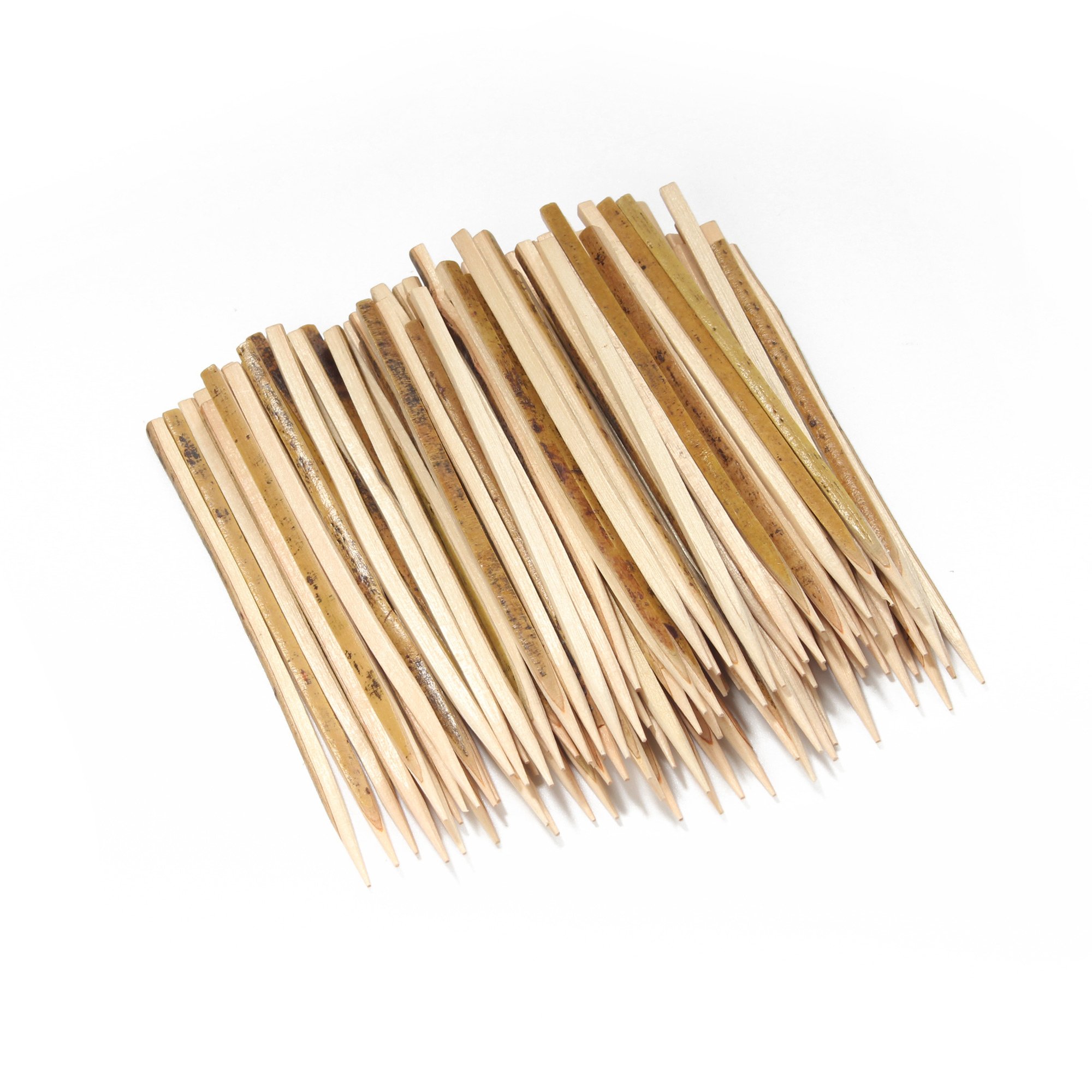 bamboomn Marke – Dekorative Schwarz Vollweide Kleiner Picks – 3 Größen – 100/300/1000 Stück 7,6 cm