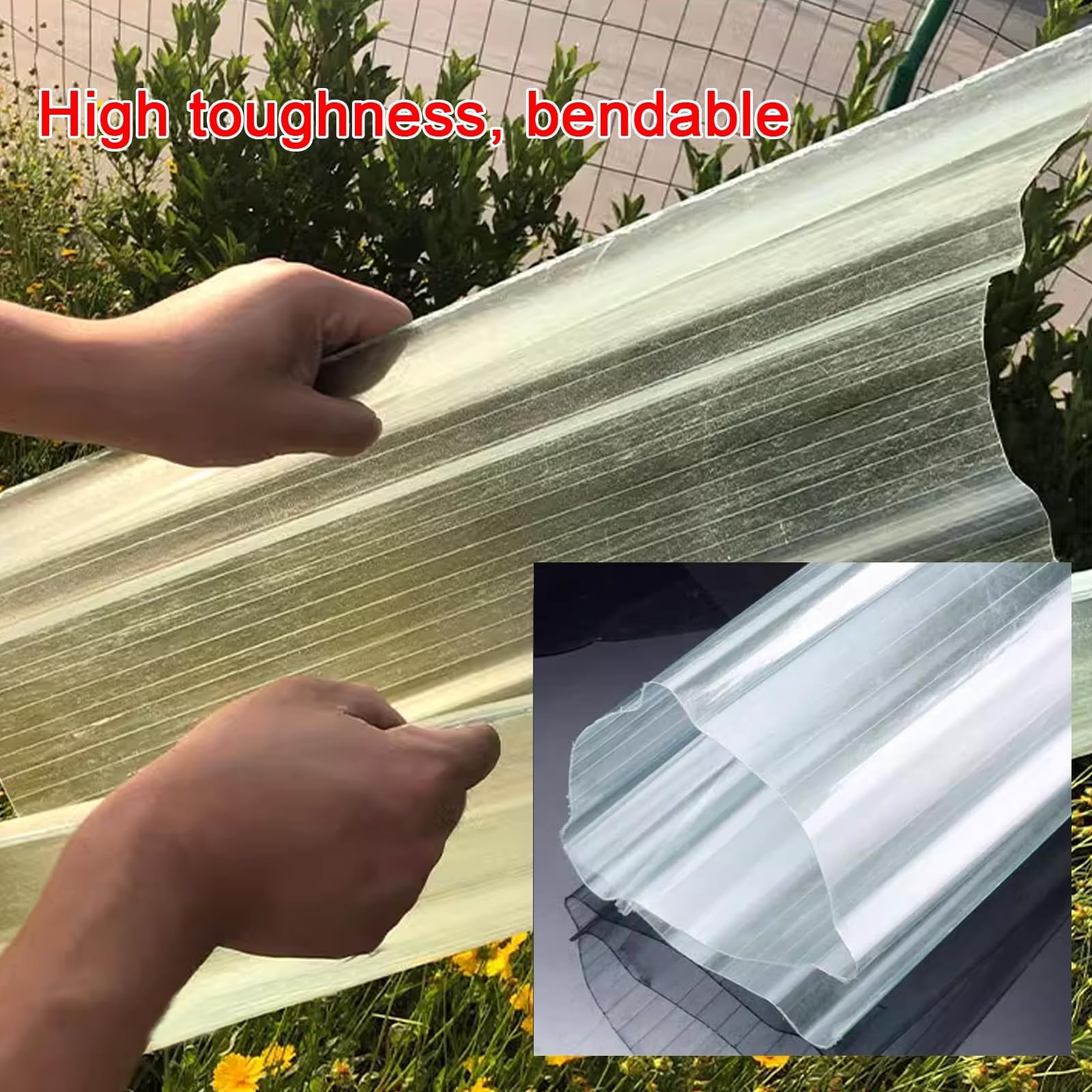 Paneles for Tejado de Alta Resistencia,Placa Ondulada Anti-UV,Chapas Perfiladas Techo Impermeable,Chapa Tejado o Pared FRP,Techo Cobertizo for Exteriores,1,2mm de grosor, 9/11/13/15 piezas(15 Pcs,0.9x