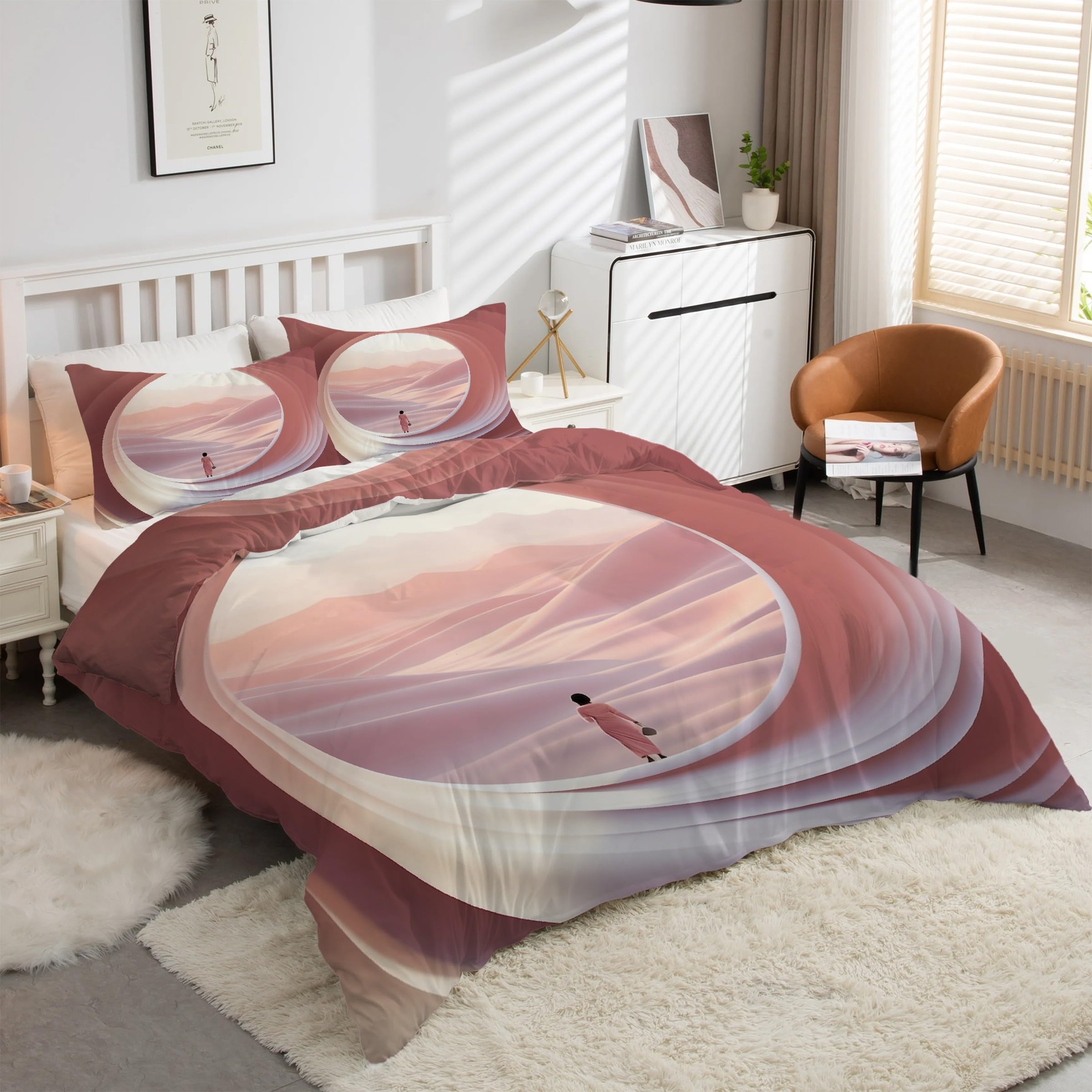 Housse de couette 220x240 ArtRose pour sublimer votre chambre parentale