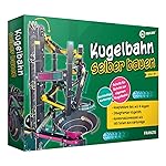 FRANZIS 67173 DIY Ball Track with 143 Pieces Cardboard Complete Set of 9 Balls for Ages 8 and Up
