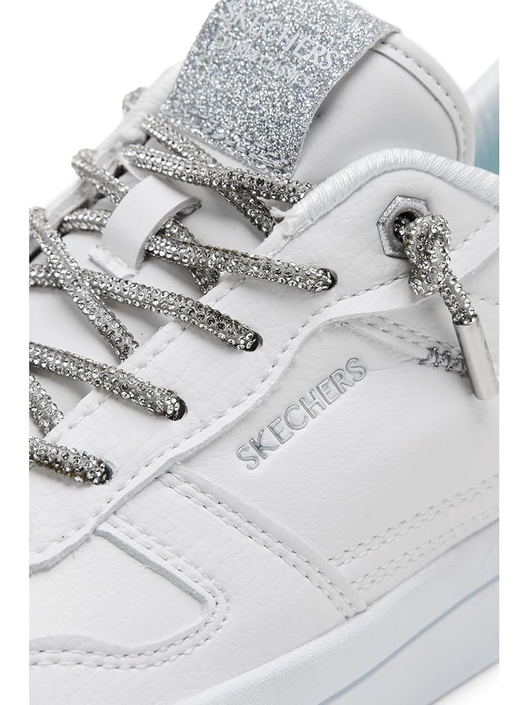 White SKECHERS Jade Radeant Reflections Hands Free Slip-ins