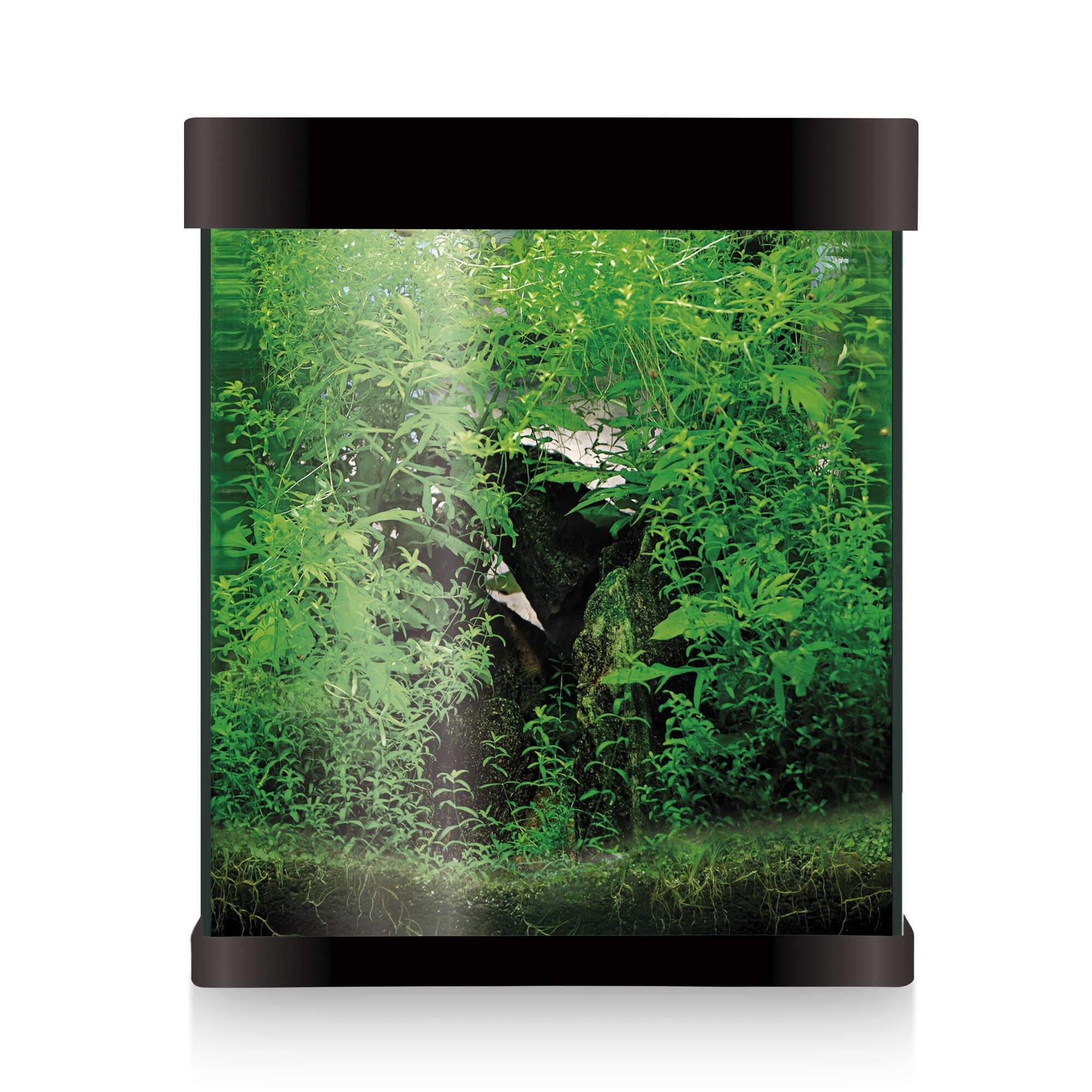 Acuario ICA Kit Nano AQUALED 20 litros Negro