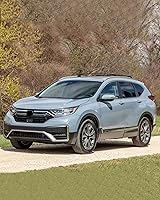 Vista 9 de Barra transversal de 220 libras para Honda CR-V CRV 2017-2022 con rieles de techo empotrados, barra de carga, barra transversal, accesorios