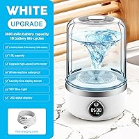 Vista 3 de Underwear Washer, Portable Mini Washing Machine, Upgraded Mini Washings Machines, Rechargeable Cordless Washing-Machine, Laundry Cup for Bra