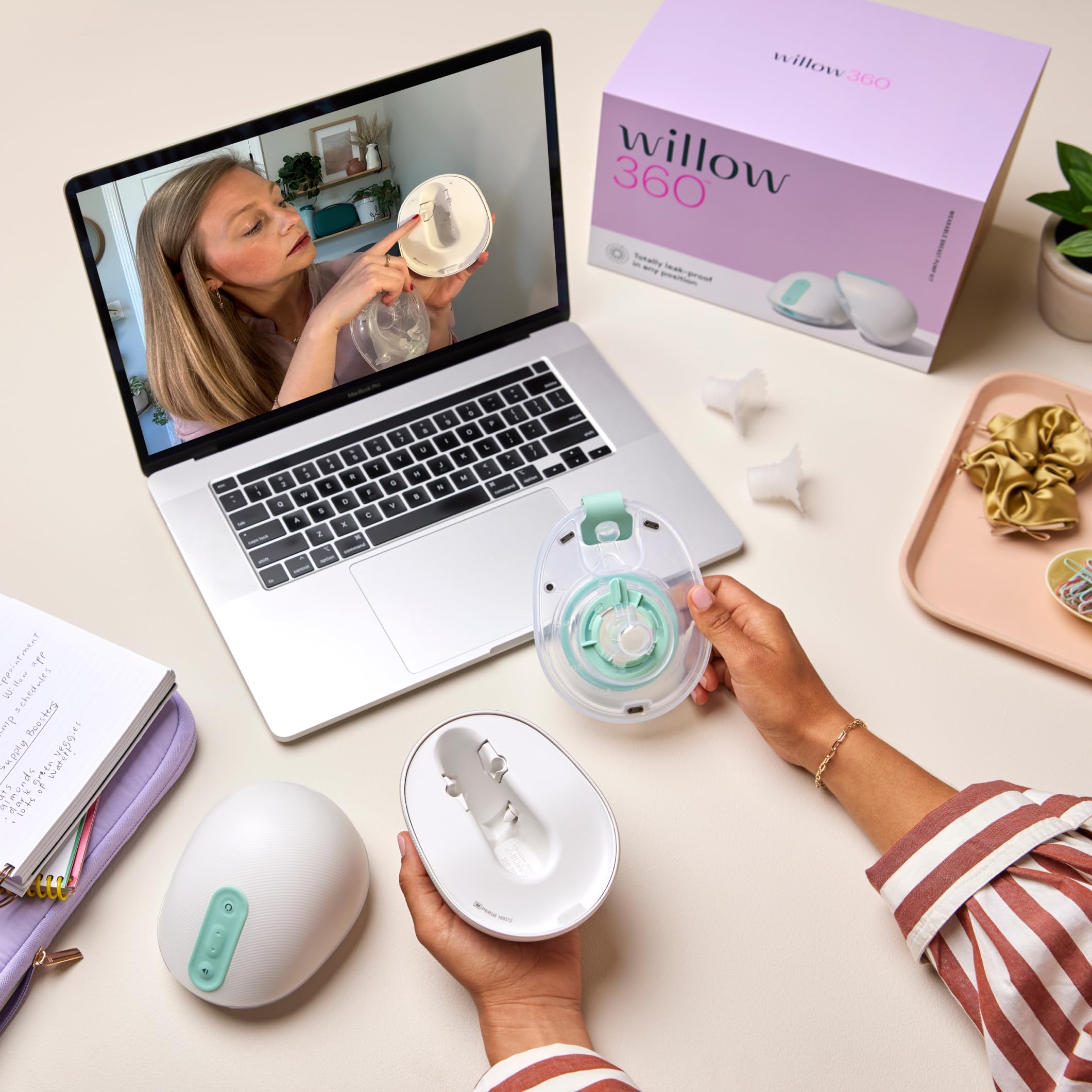 Amazon.co.jp: Willow 360 - ウェアラブル授乳ポンプ - ハンズフリー