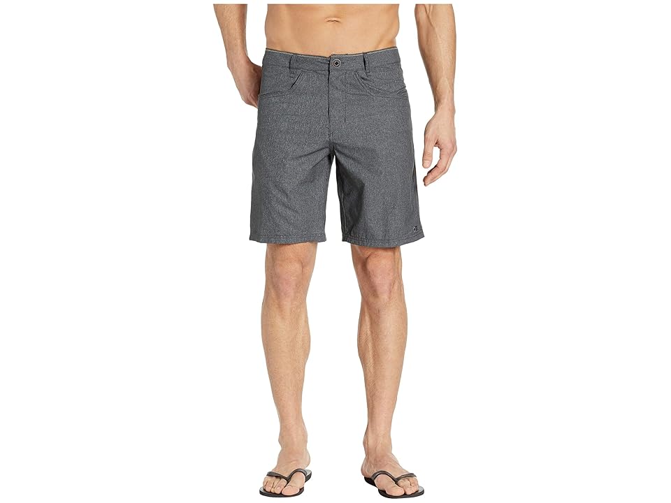 

Salty Crew Trawler Hybrid Walkshorts (Charcoal) Men's Shorts, Gray