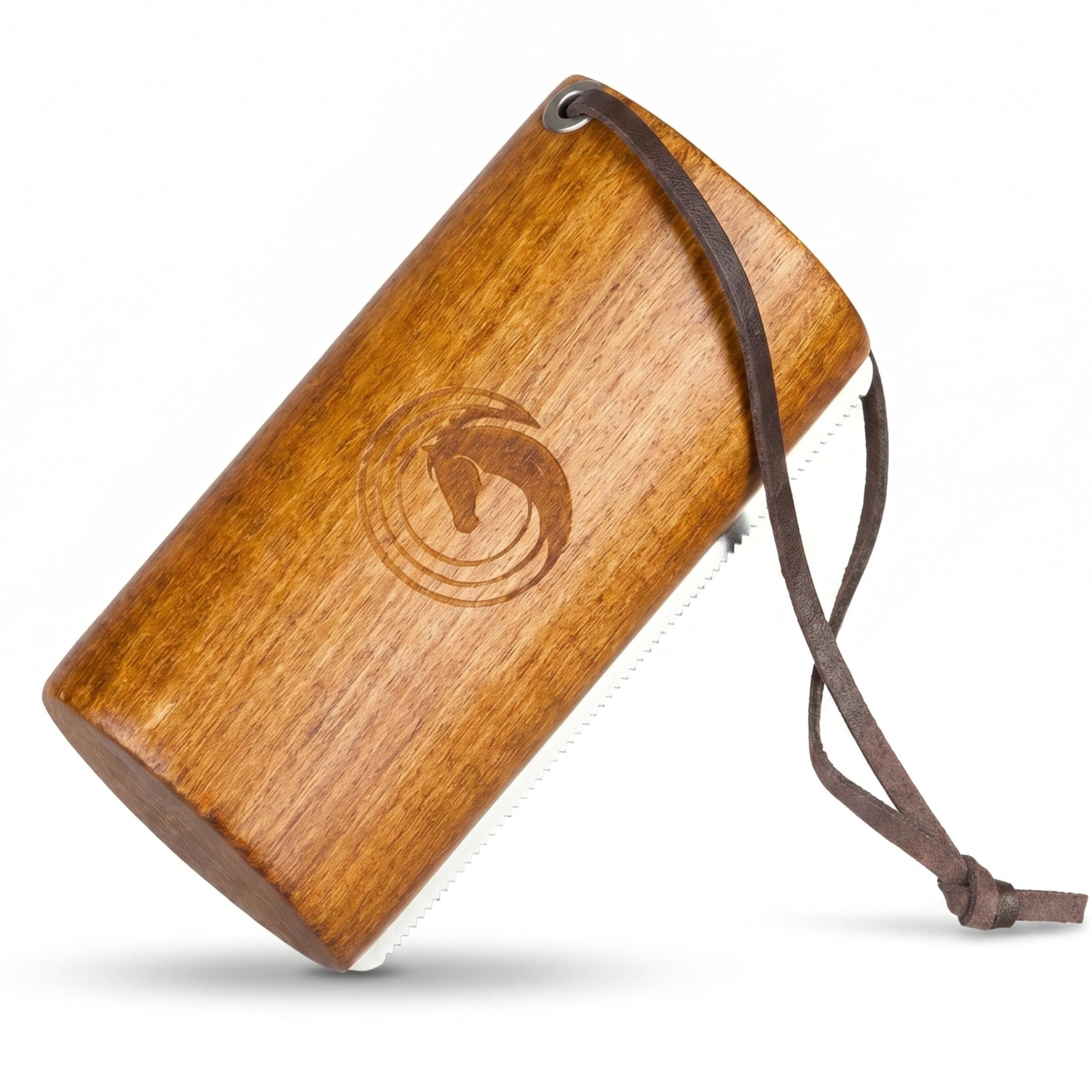 Rastrillo de muda – para caballos y perros | Elimina pelo muerto y subpelo | Suave con animales sensibles | 100 % madera natural | Herramienta eficaz para el cuidado del pelaje