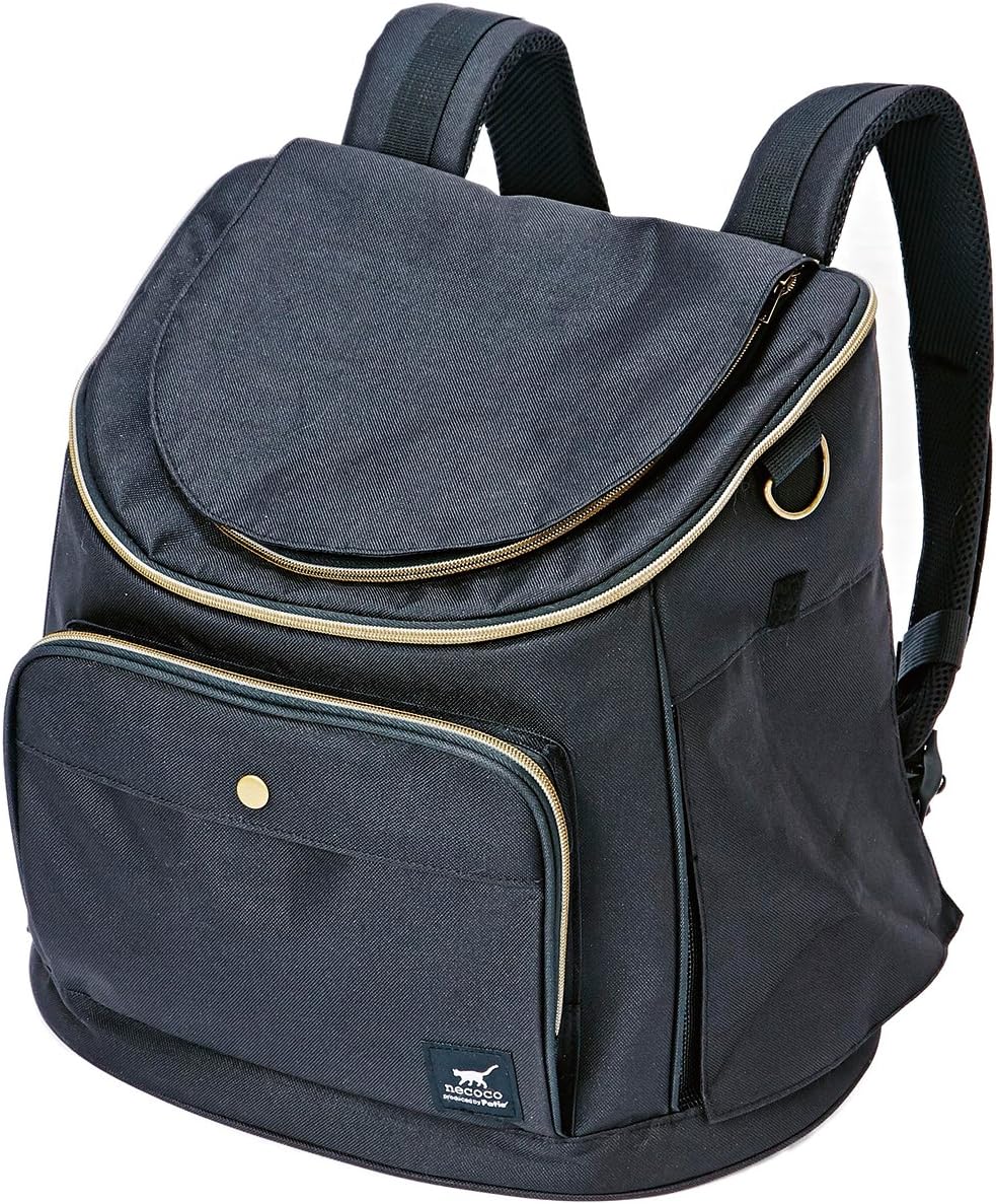 Petio necoco Backpack Carry [Black] (Japan Import)
