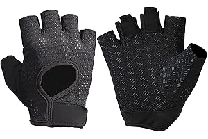 High Performance Black Workout Gloves