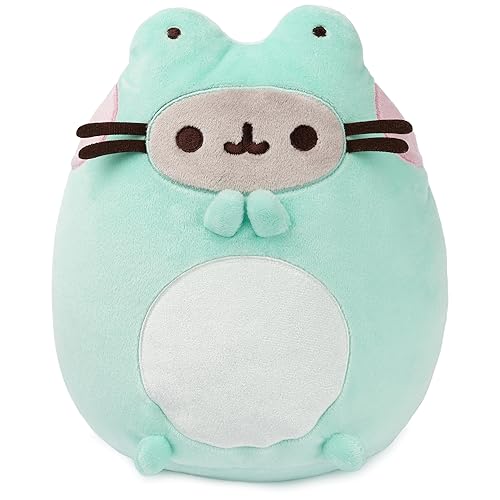 GUND Pusheen Enchanted Frog Plush, Stuffed Animal for Ages 8 and Up, Green, 9.5” - Enchanted Frog 9.5"