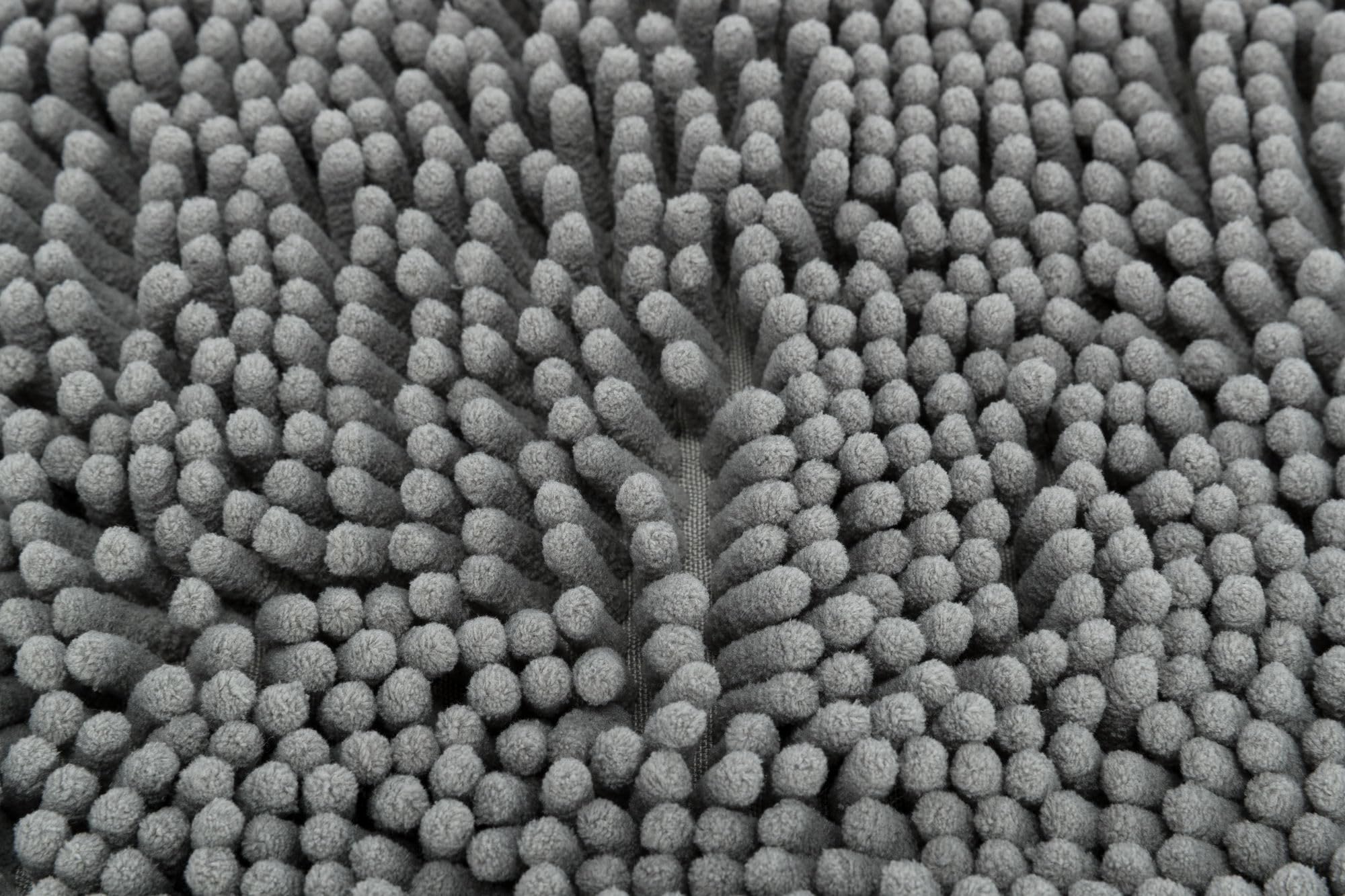 Tapis Anti-salissures, imperméable, 120 × 80 cm, Gris